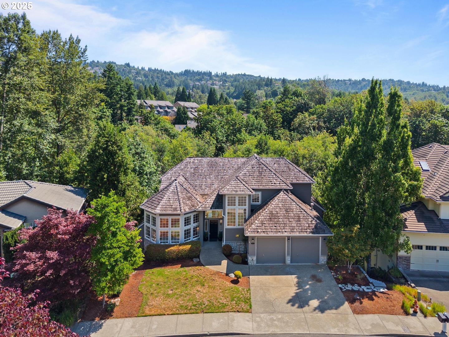 2118 Northwest Mill Pond Road Portland, OR 97229 - Photo 2 of 44 an aerial view of a house