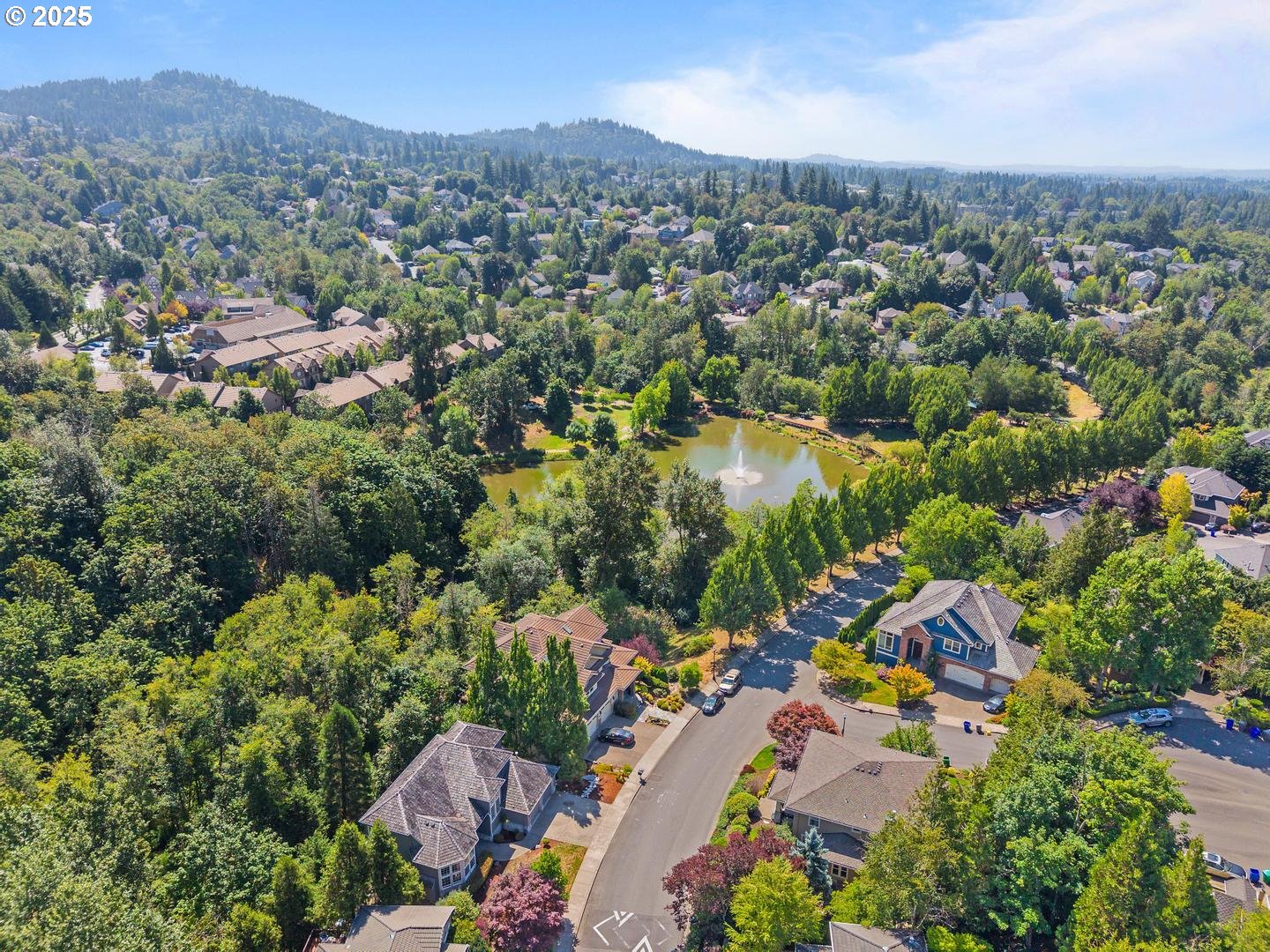 2118 Northwest Mill Pond Road Portland, OR 97229 - Photo 43 of 44 an aerial view of a city with lots of residential buildings