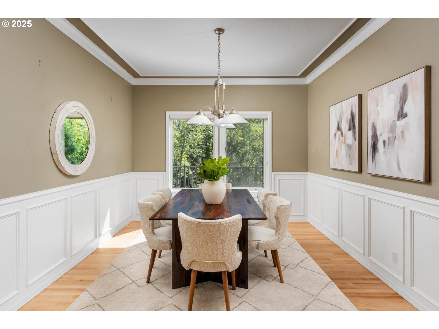2118 Northwest Mill Pond Road Portland, OR 97229 - Photo 7 of 44 a dining room with furniture and a window
