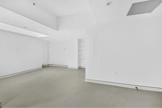 an empty room with an empty space