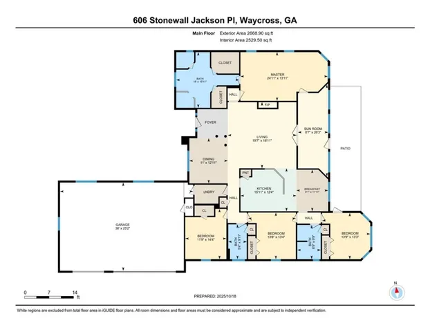 $464,900 | 606 Stonewall Jackson Place, Waycross, GA 31503
