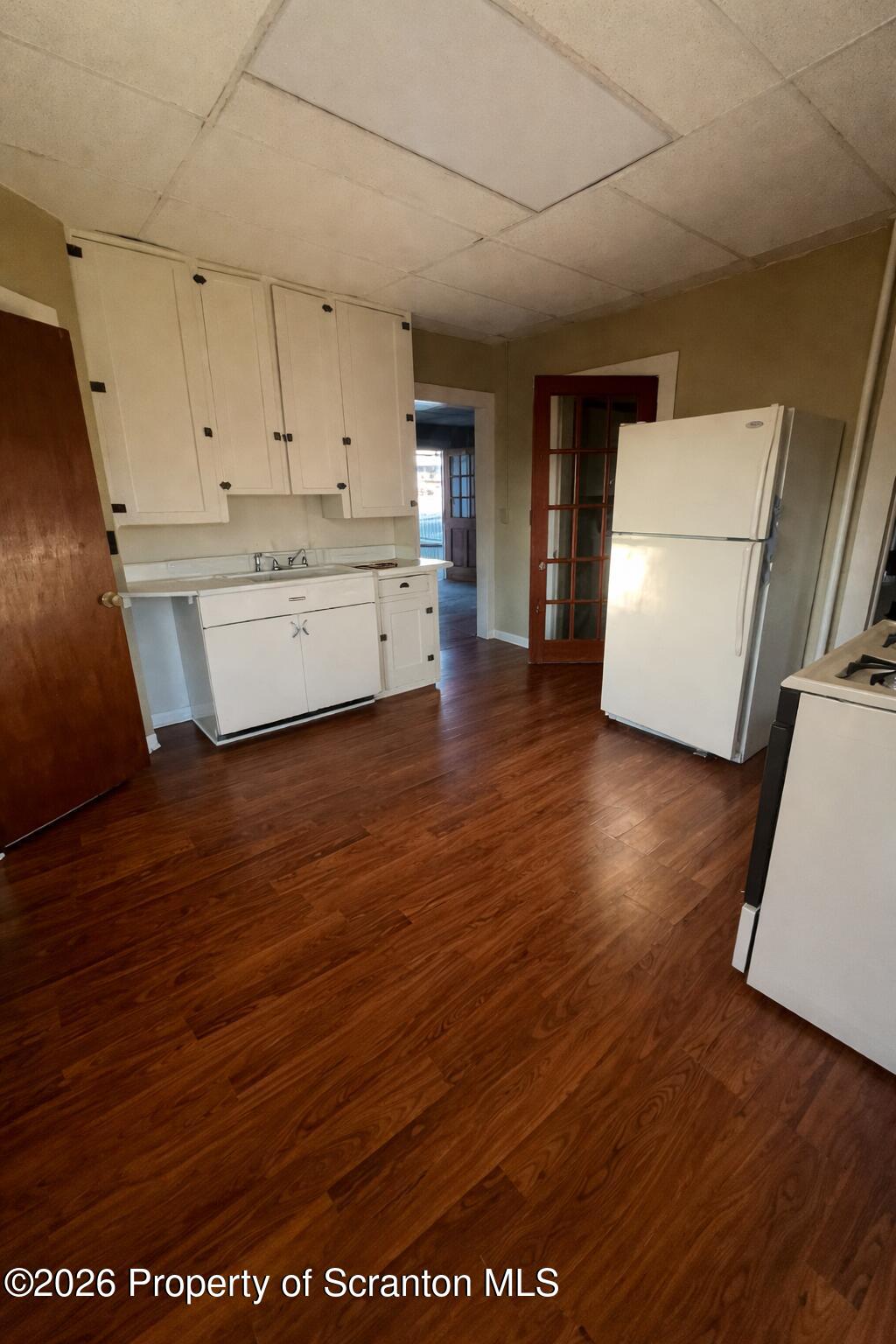812 Butler Street Dunmore, PA 18512 - Photo 3 of 15 a view of kitchen and wooden floor