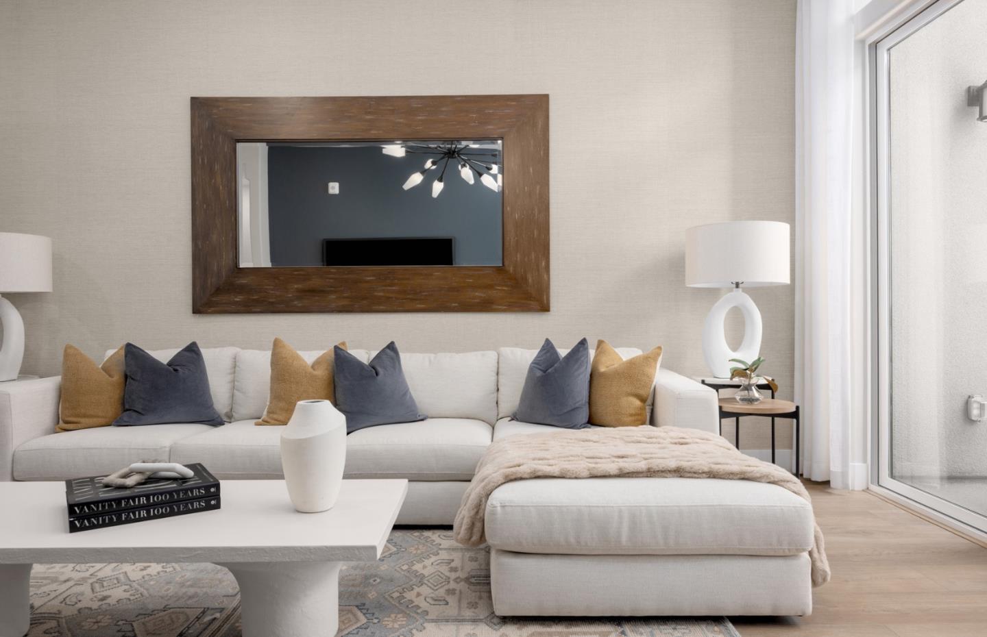 2457 Willow Way San Mateo, CA 94403 - Photo 6 of 13 a living room with furniture and a lamp