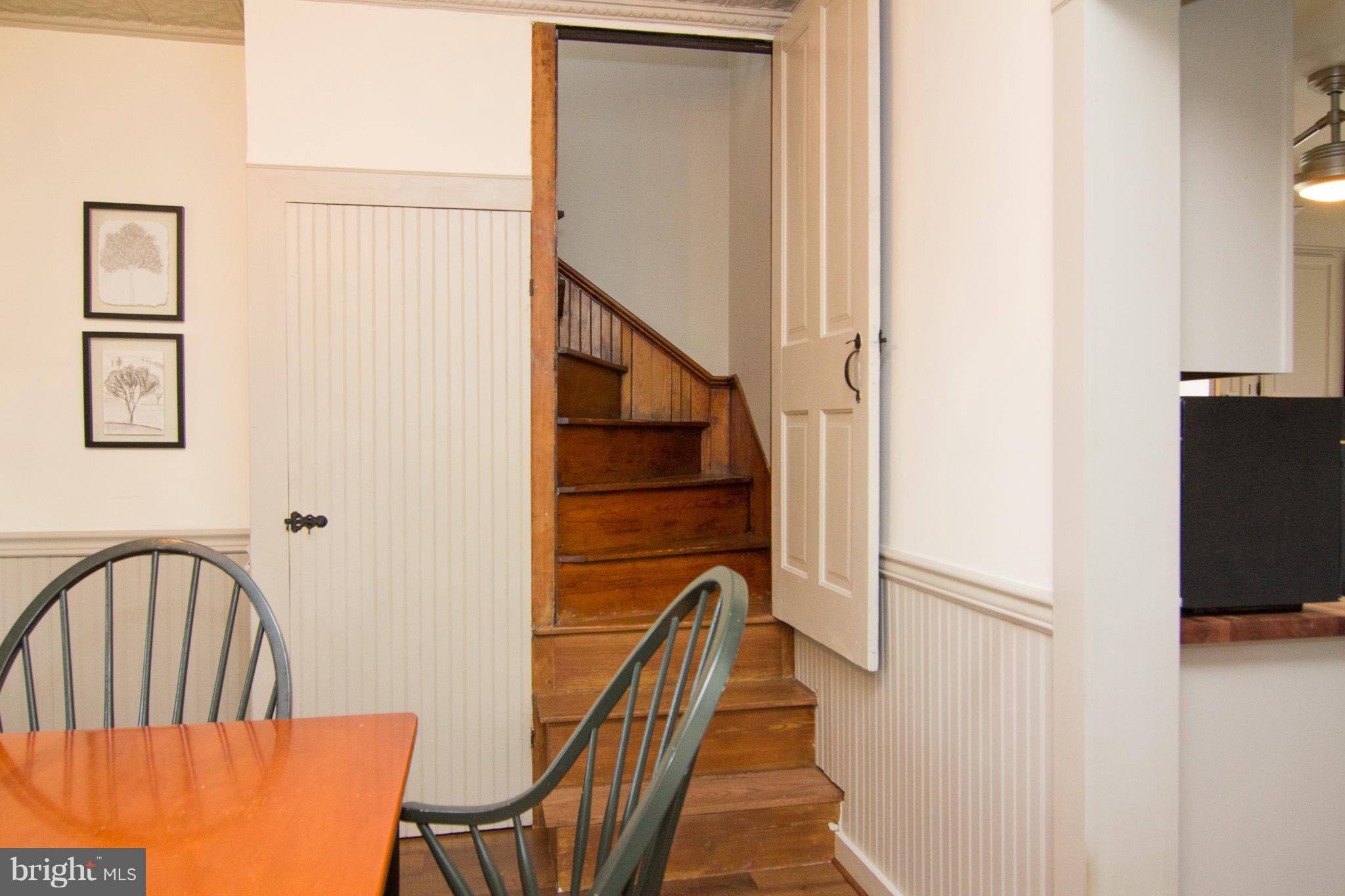 1301 Wesley Road Finksburg, MD 21048 - Photo 15 of 30 Dining Room stairs lead to Master Bedroom