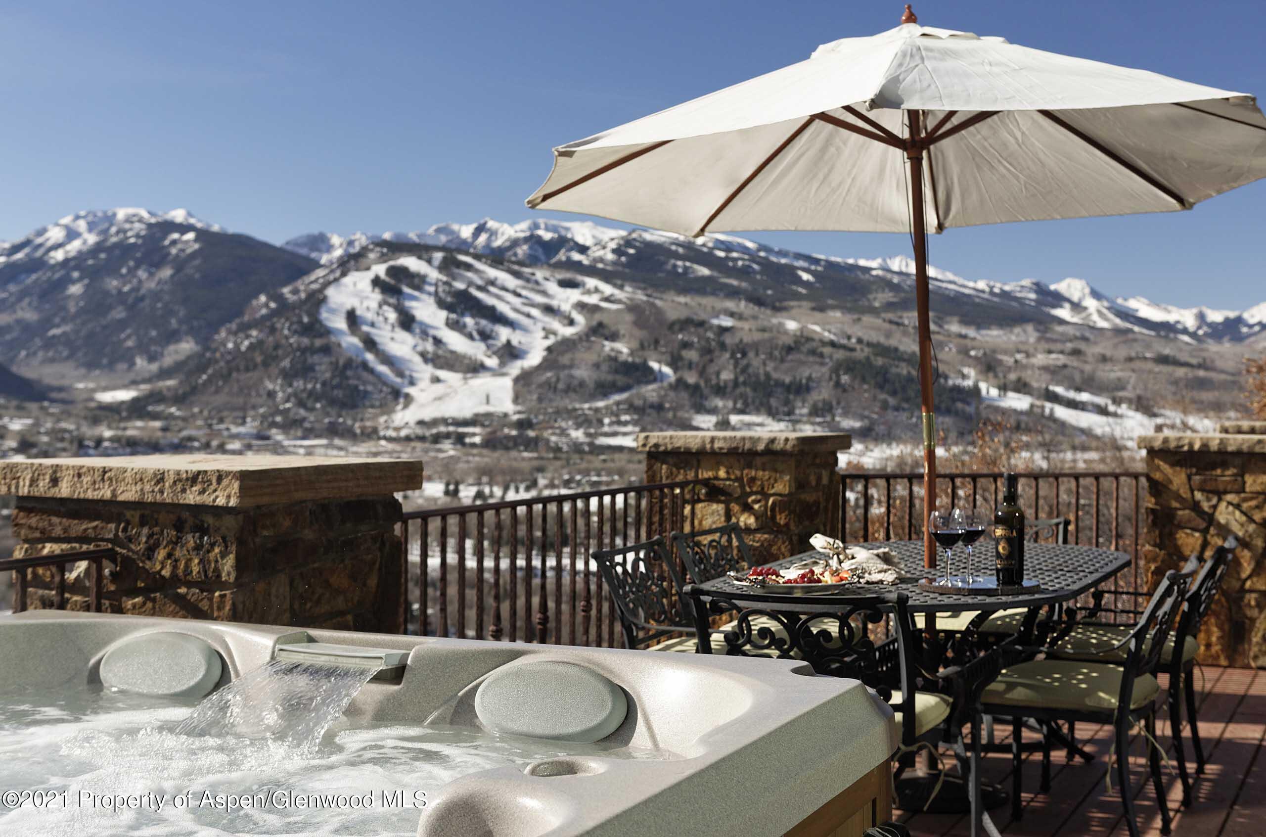 476 Wrights Road Aspen, CO 81612 - Photo 33 of 37 a view of a roof deck with furniture