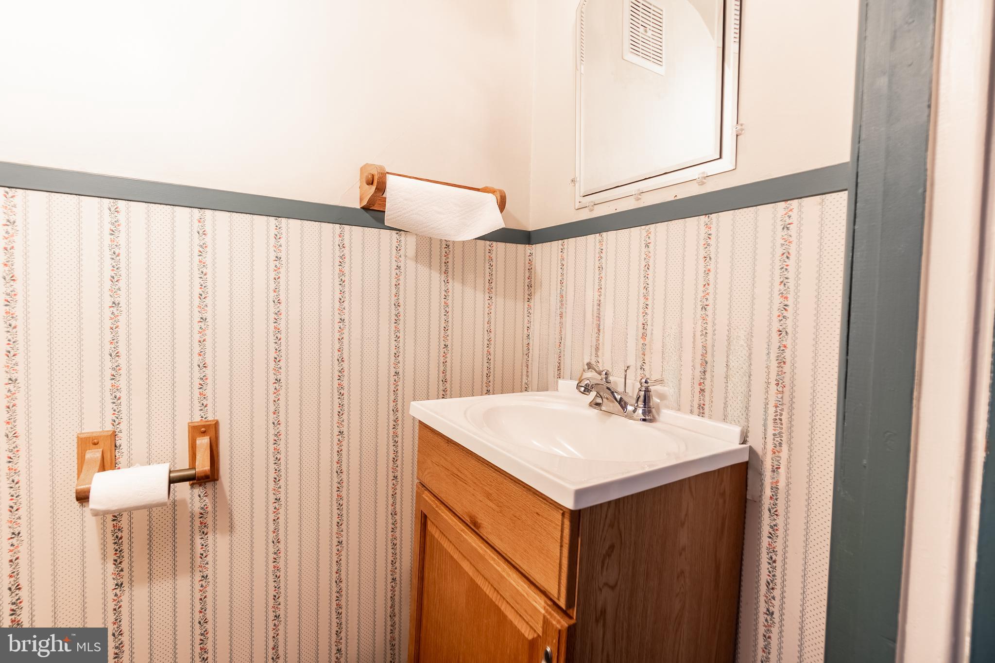 249 York Street Hanover, PA 17331 - Photo 11 of 42 a bathroom with a sink and a mirror
