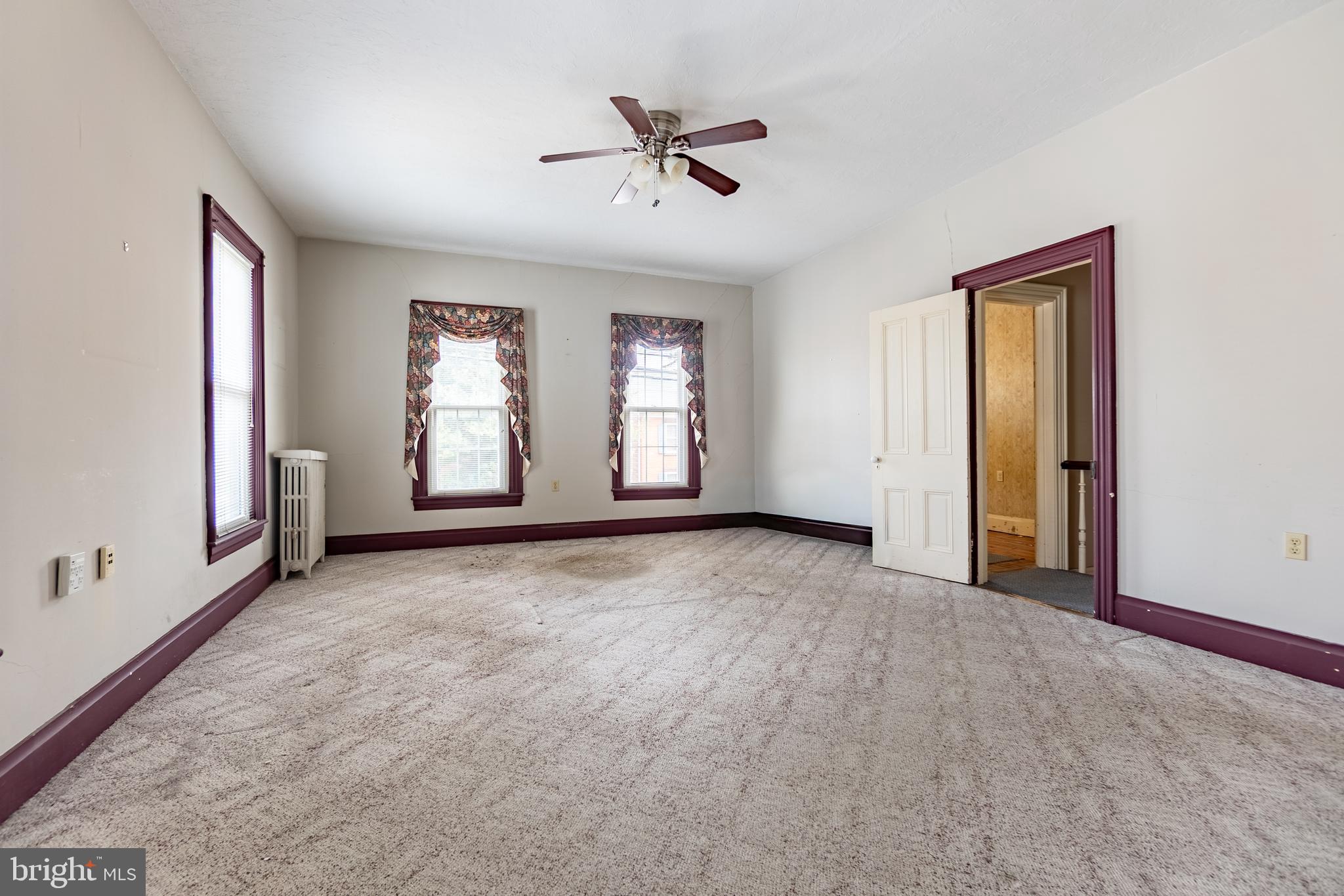 249 York Street Hanover, PA 17331 - Photo 23 of 42 a view of a livingroom with a ceiling fan and window