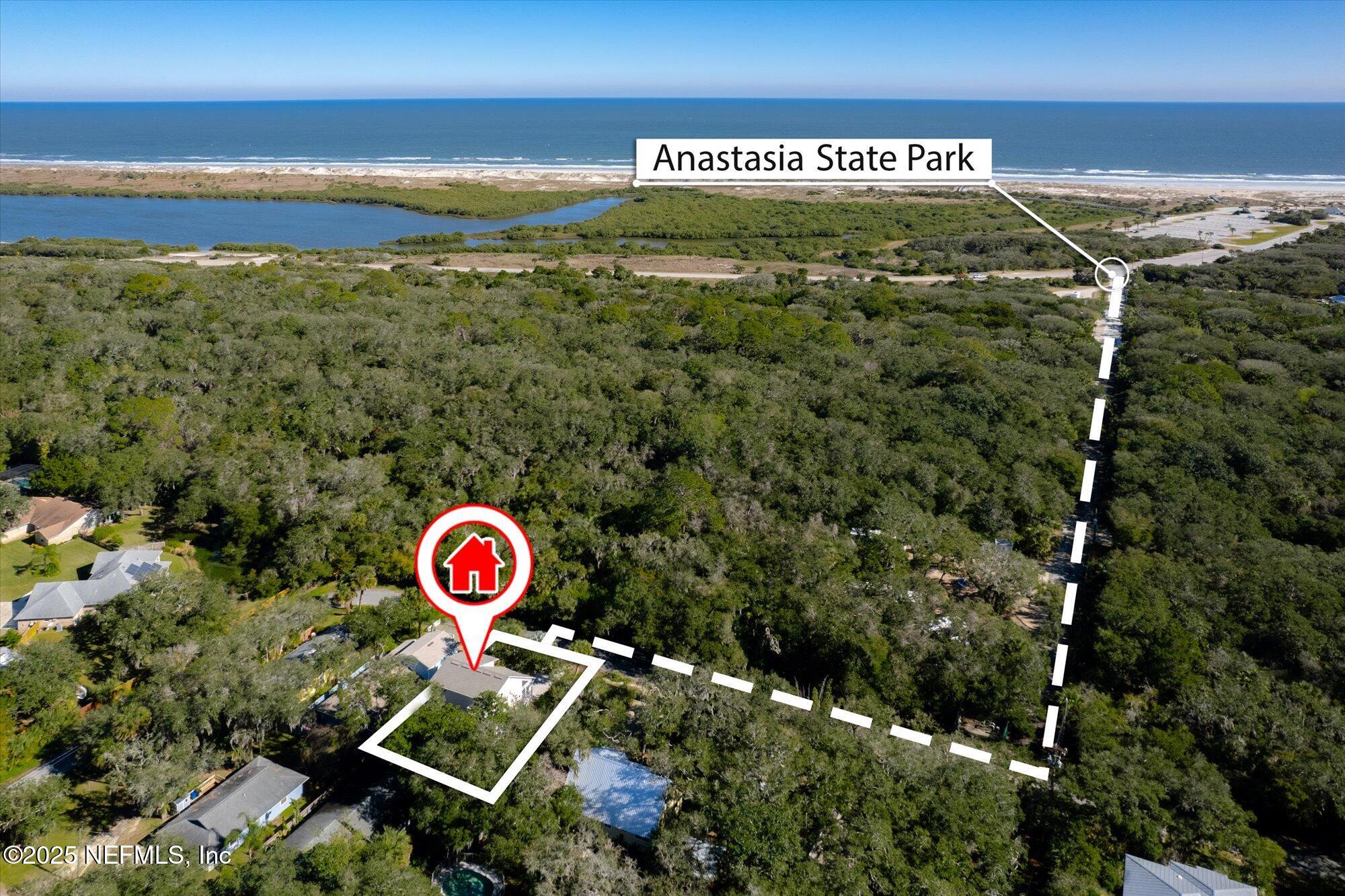 1685 Santander Street St. Augustine, FL 32080 - Photo 46 of 48 a view of a field with an outdoor space