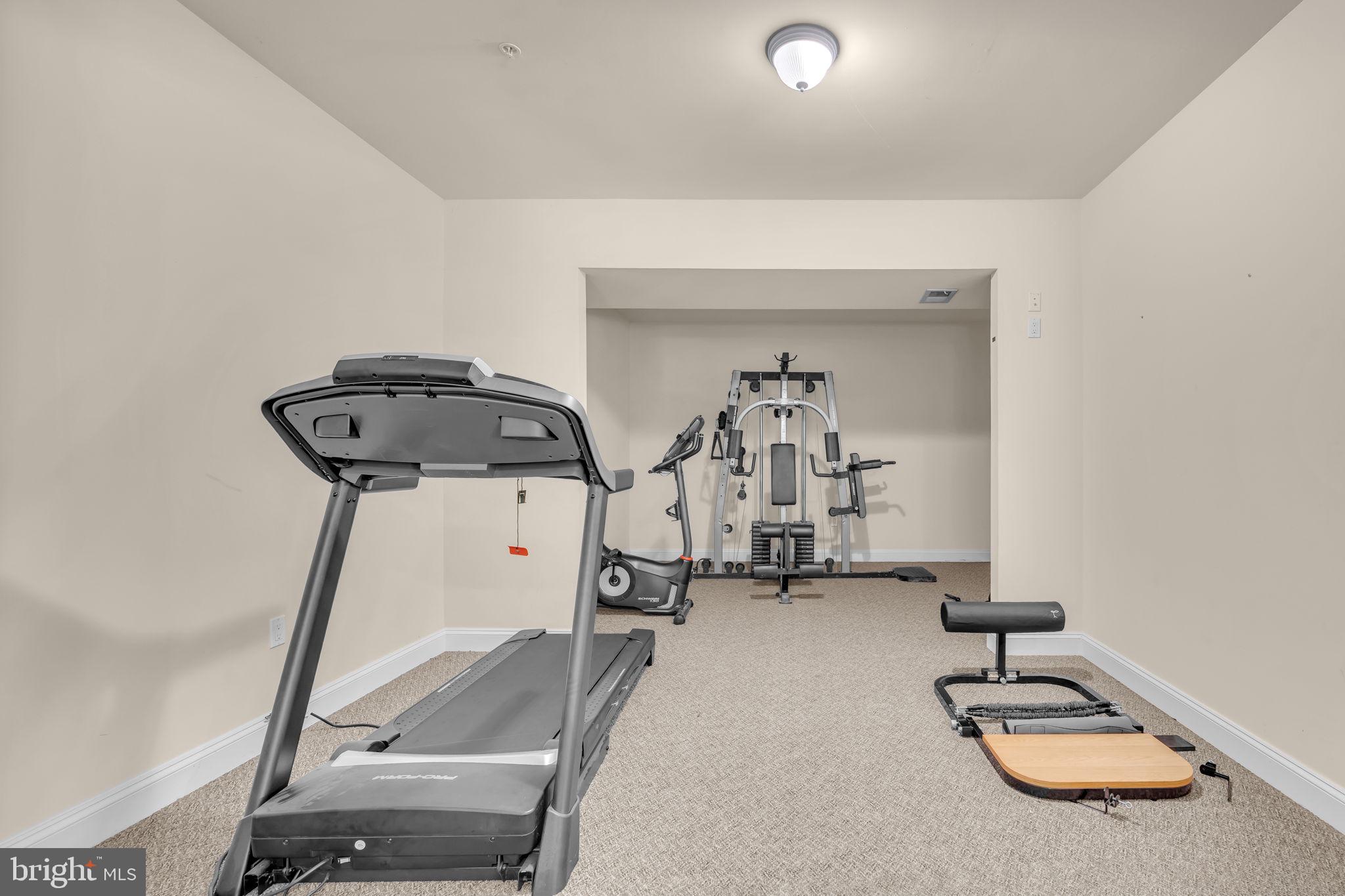 13716 Molly Berry Road Brandywine, MD 20613 - Photo 50 of 75 a view of a room with gym equipment