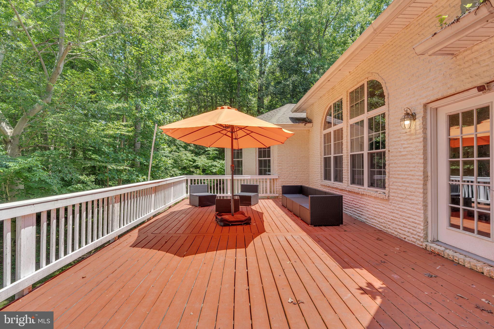 13716 Molly Berry Road Brandywine, MD 20613 - Photo 55 of 75 a view of balcony with deck and outdoor space