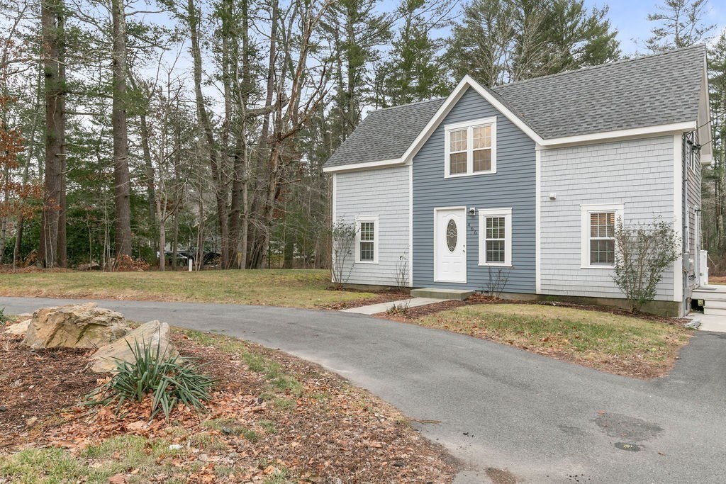 466 Rounseville Road Rochester, MA 02770 - Photo 28 of 38 a view of a house with a yard