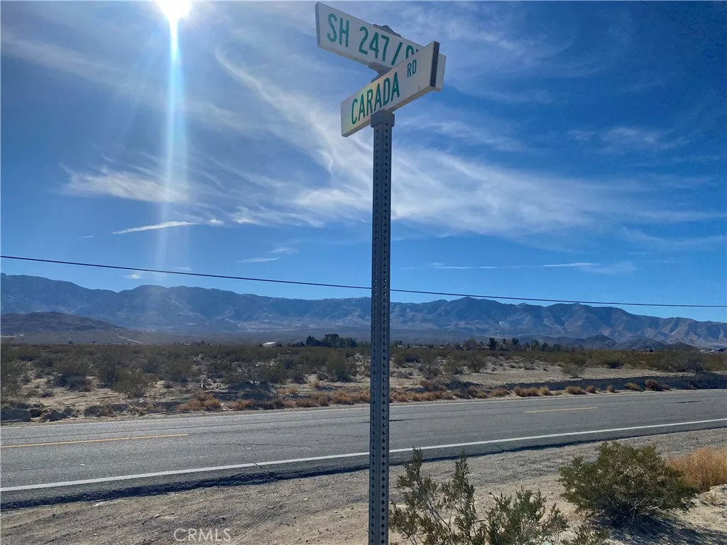 0 Old Woman Springs Road Lucerne Valley, CA 92356 - Photo 18 of 22 a view of a street with an ocean view