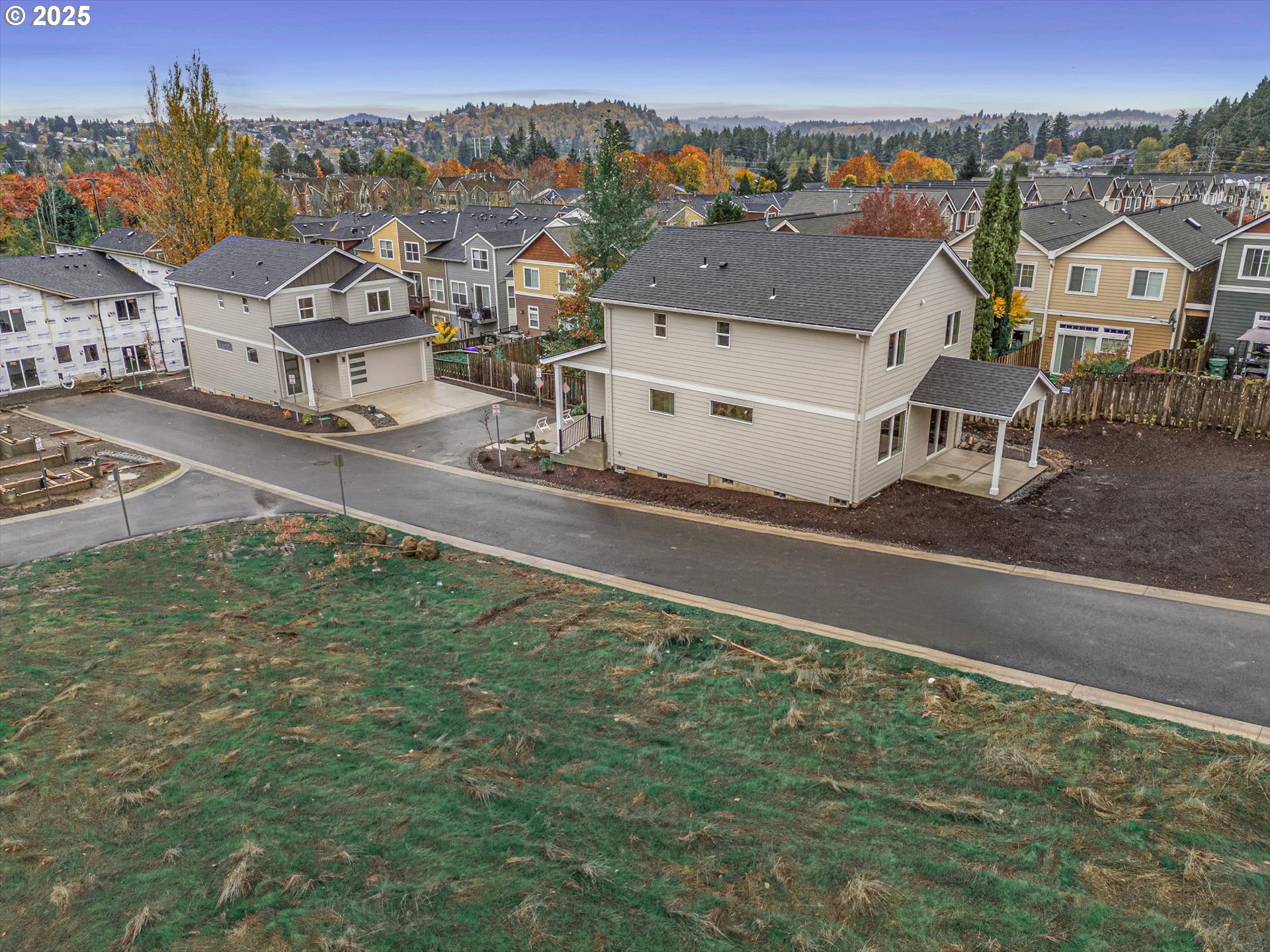 185 Southwest Mawrcrest Avenue Gresham, OR 97030 - Photo 3 of 46 an aerial view of residential houses with outdoor space