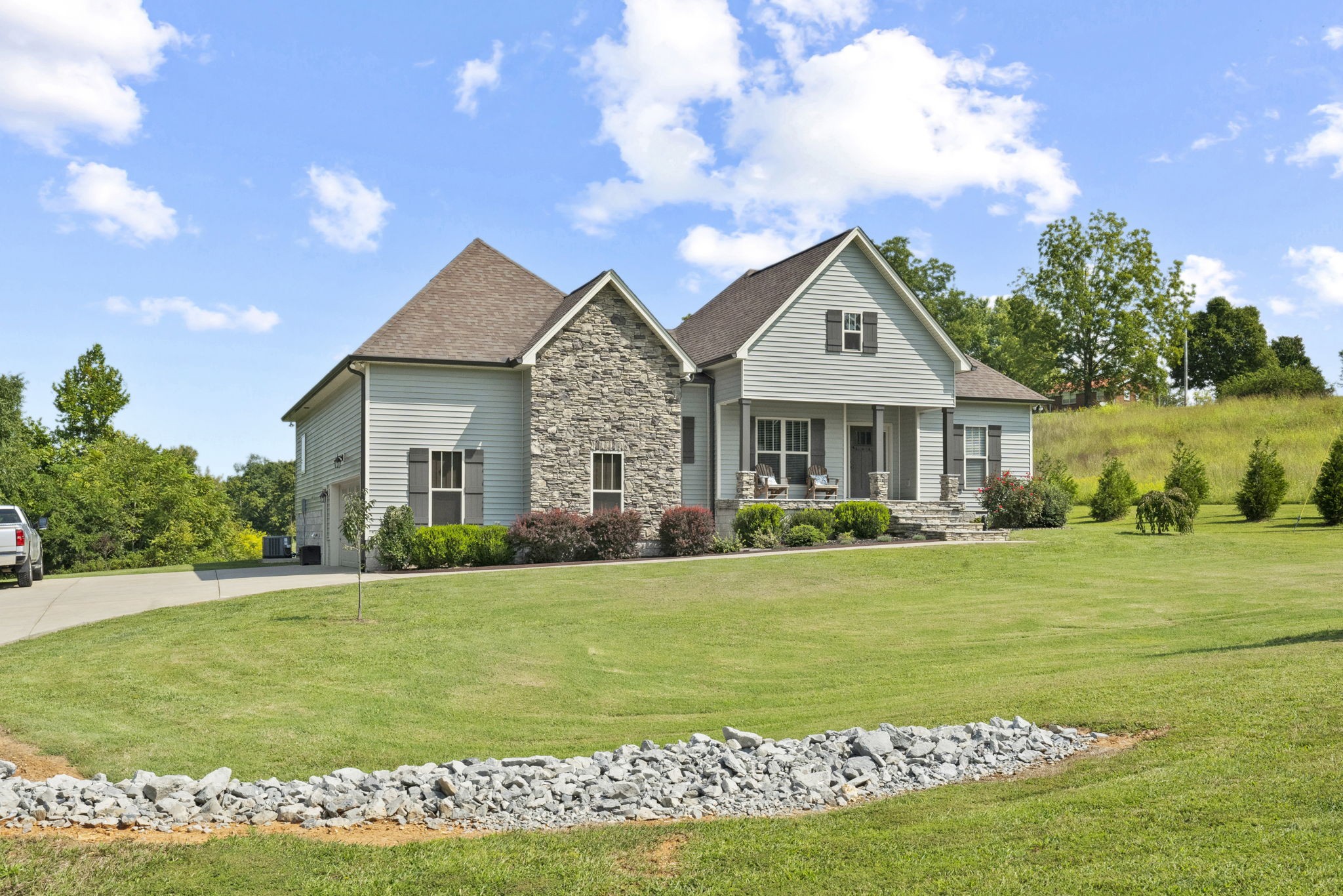 4480 Benson Road Springfield, TN 37172 - Photo 15 of 61 a front view of a house with garden