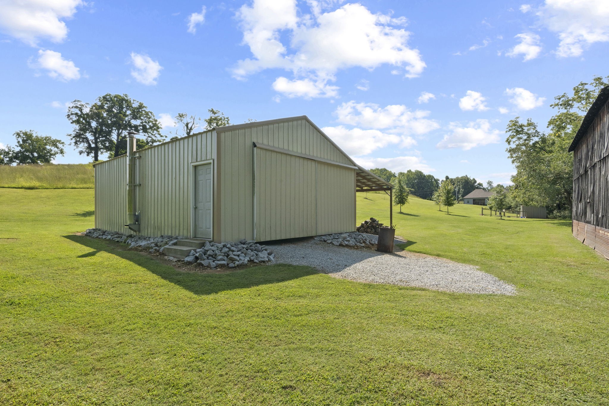 4480 Benson Road Springfield, TN 37172 - Photo 55 of 61 a view of a back yard of the house