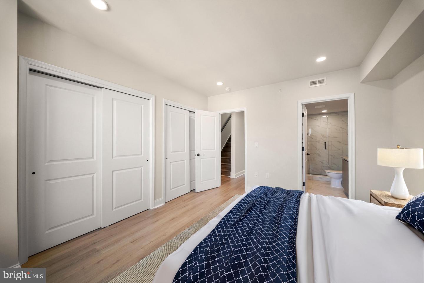 2709 Priya, Unit A76 Philadelphia, PA 19131 - Photo 19 of 29 Modern bedroom with sleek design.