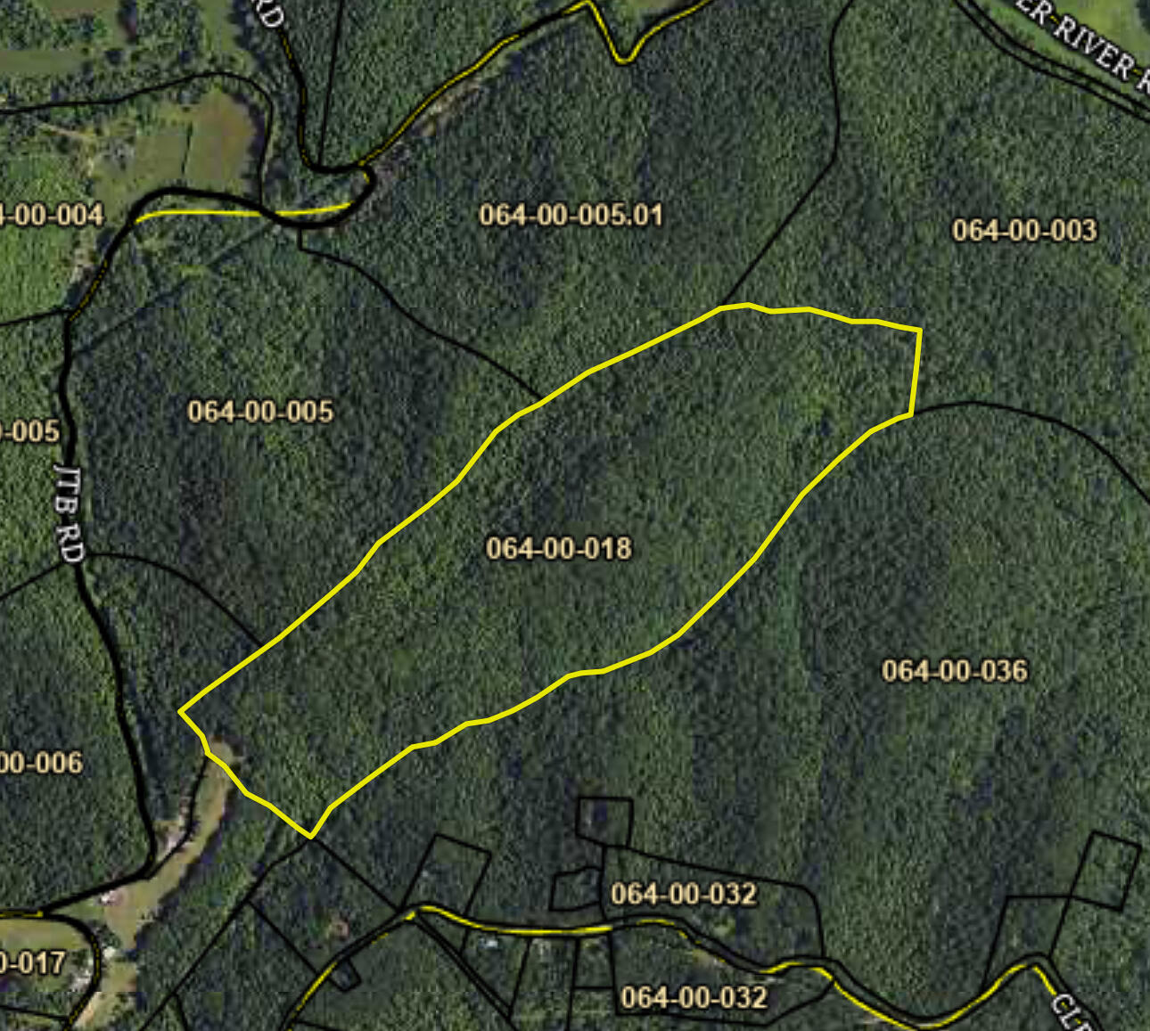 0 J T Boone Road Mount Vernon, KY 40456 - Photo 1 of 1 Aerial PVA Image
