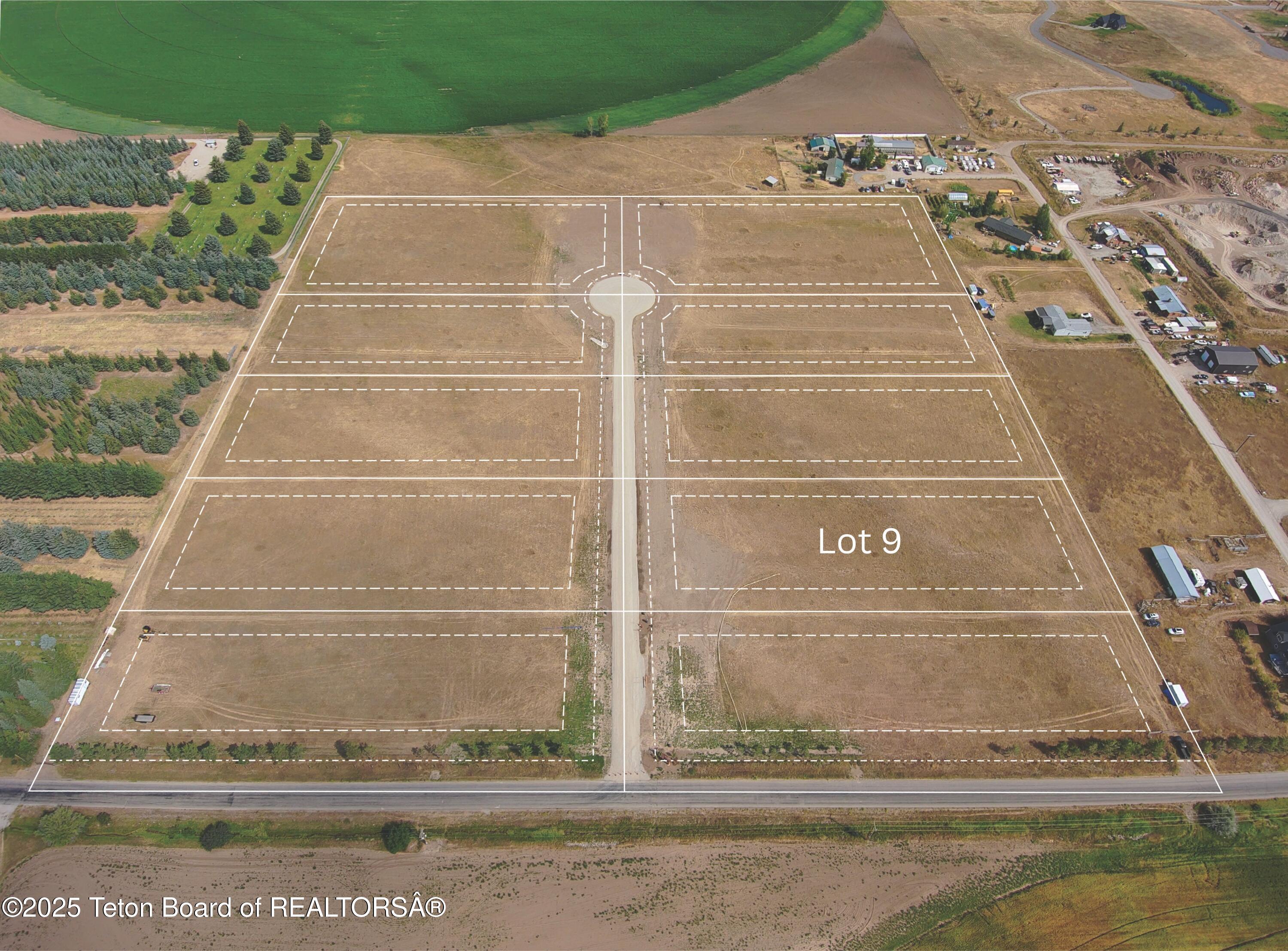 Tbd Tbd Lane Driggs, ID 83422 - Photo 3 of 10 Lot 9 Aerial