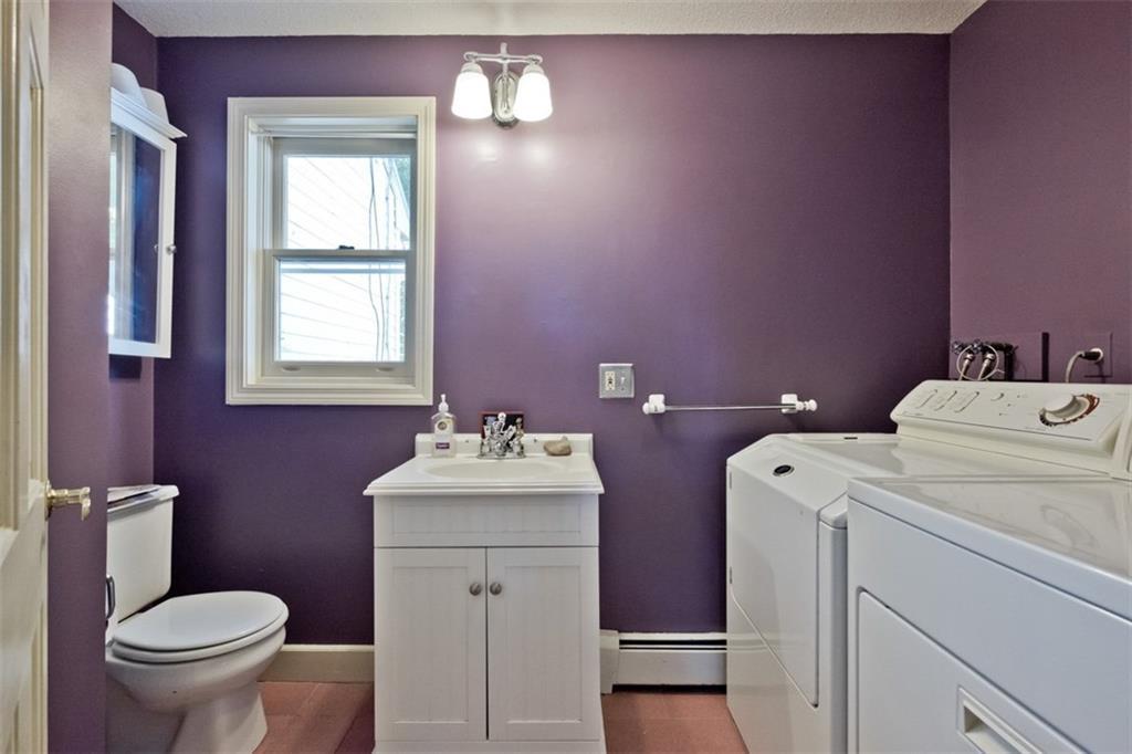 332 Del Chadbourne Road Bridgton, ME 04009 - Photo 3 of 31 First level 1/2 bath with laundry