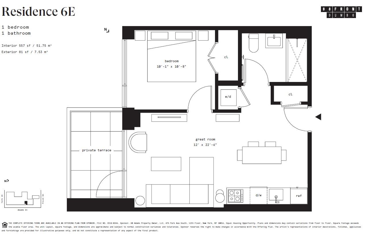 98 Front Street, Unit 6E Brooklyn, NY 11201 - Photo 14 of 14