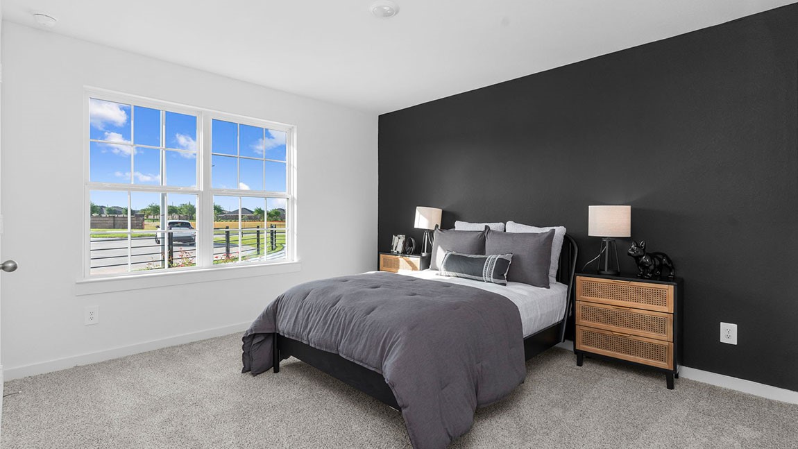 6004 Cherry Mdws Street Rosenberg, TX 77469 - Photo 15 of 39 a spacious bedroom with a bed and a window