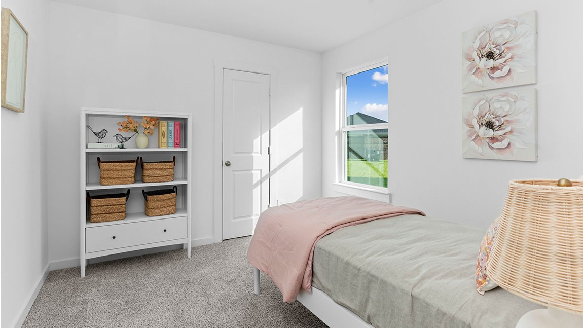 6004 Cherry Mdws Street Rosenberg, TX 77469 - Photo 17 of 39 a bedroom with a bed and a window