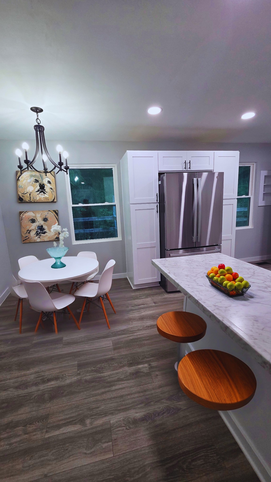 1080 Veterans Road Ashland City, TN 37015 - Photo 14 of 35 a dining room with furniture and a wooden floor