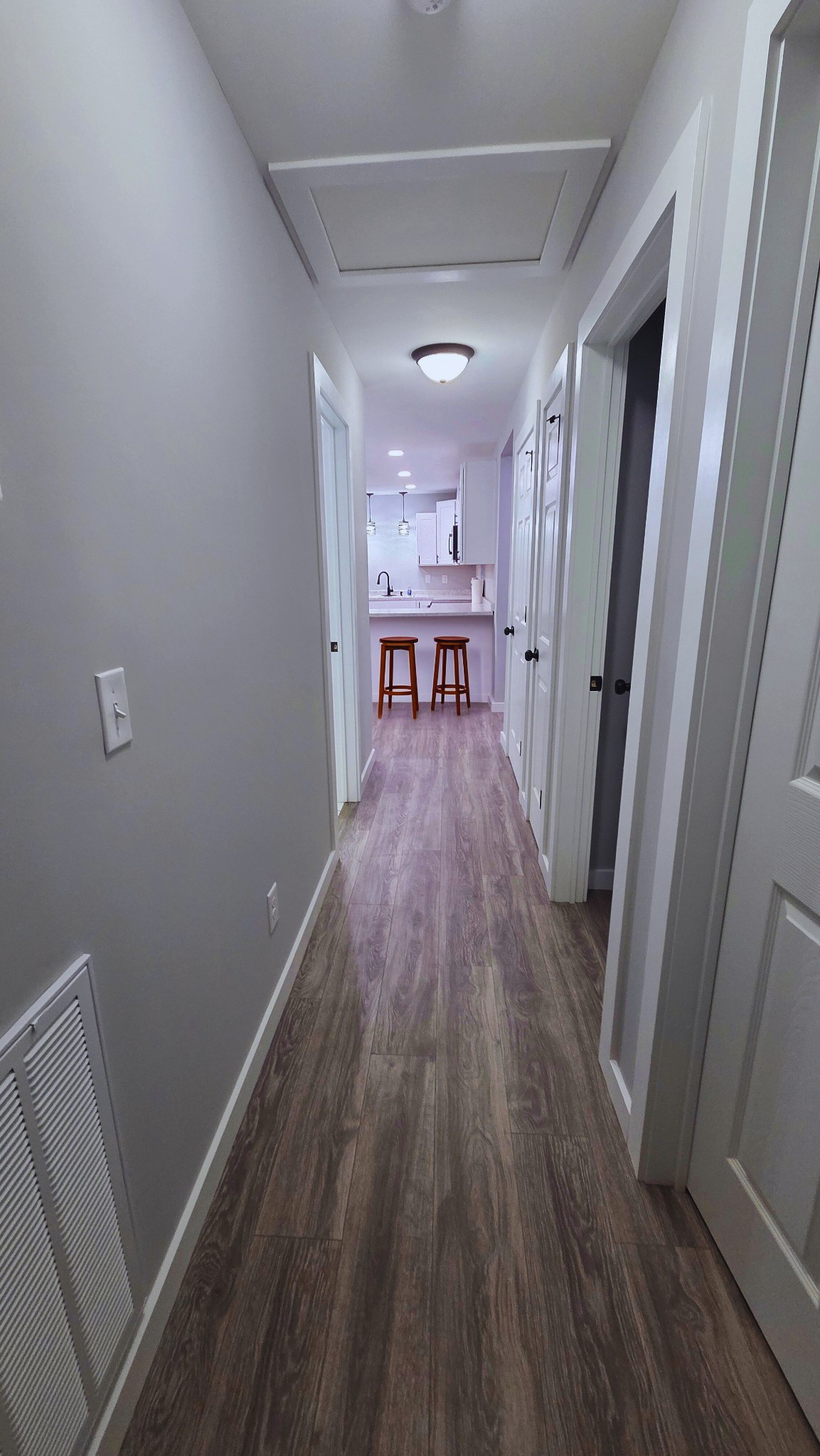1080 Veterans Road Ashland City, TN 37015 - Photo 23 of 35 a view of a hallway with wooden floor