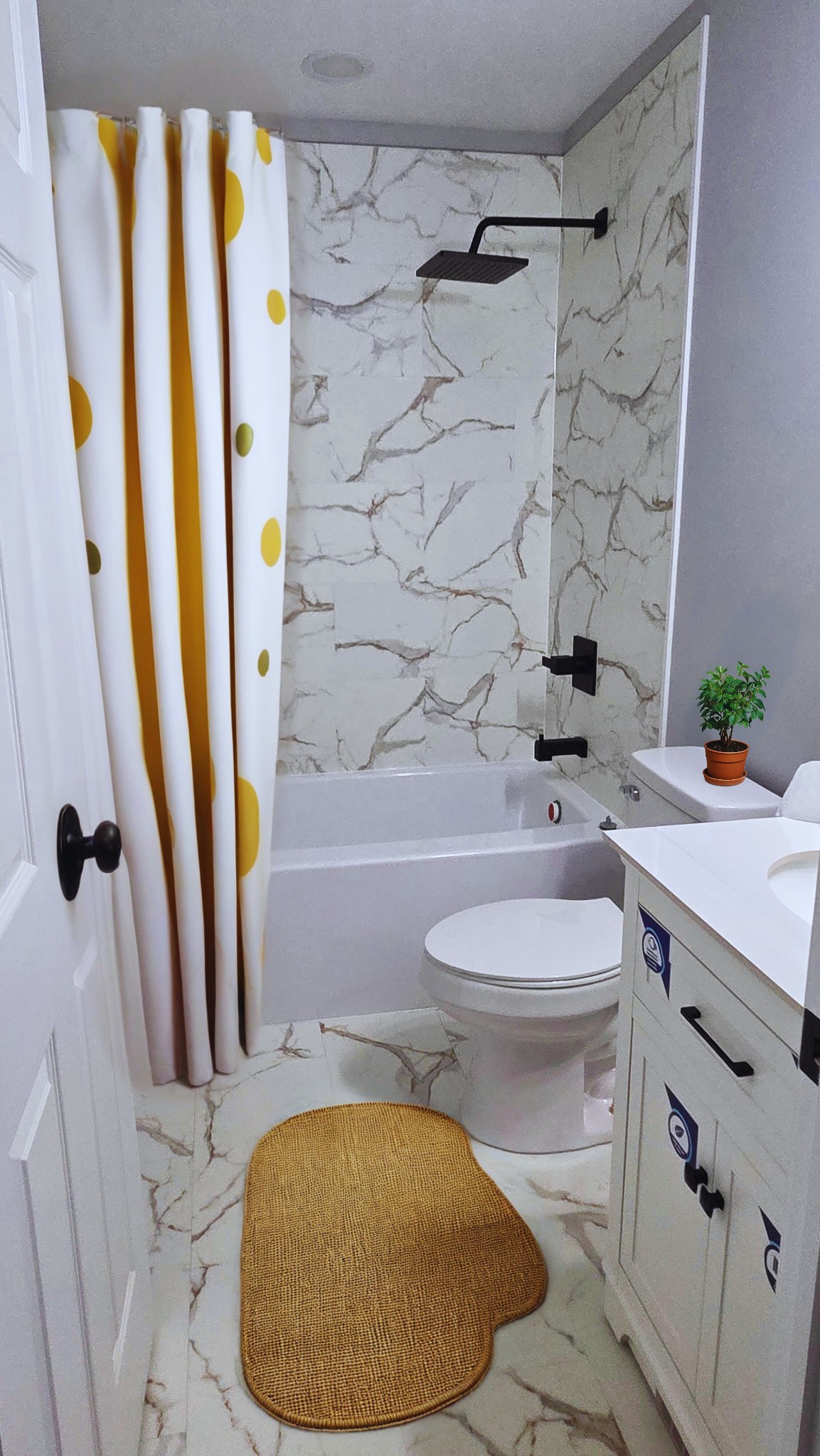 1080 Veterans Road Ashland City, TN 37015 - Photo 31 of 35 a bathroom with a sink toilet and shower