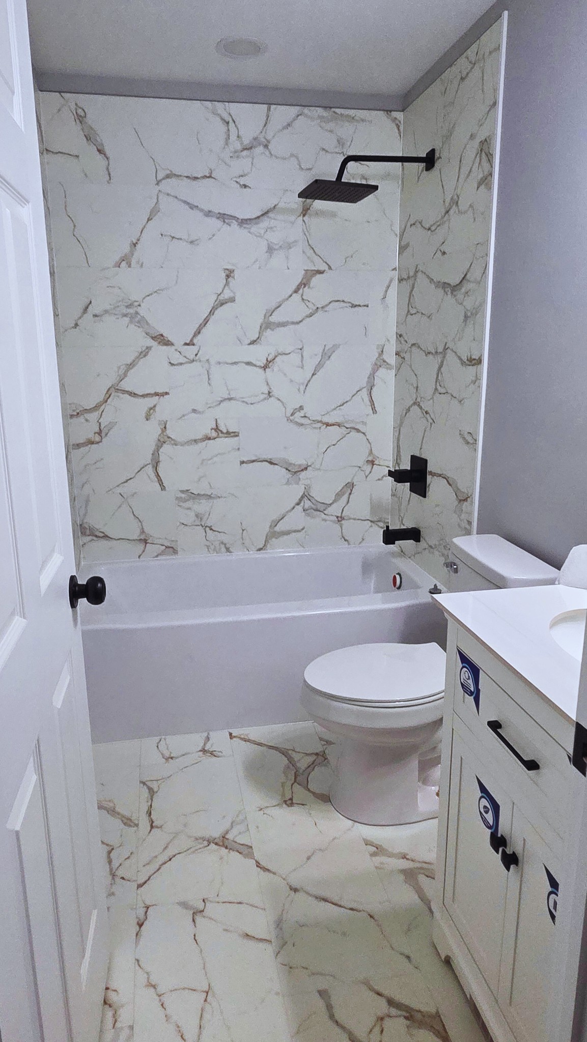 1080 Veterans Road Ashland City, TN 37015 - Photo 32 of 35 a bathroom with a toilet and a shower