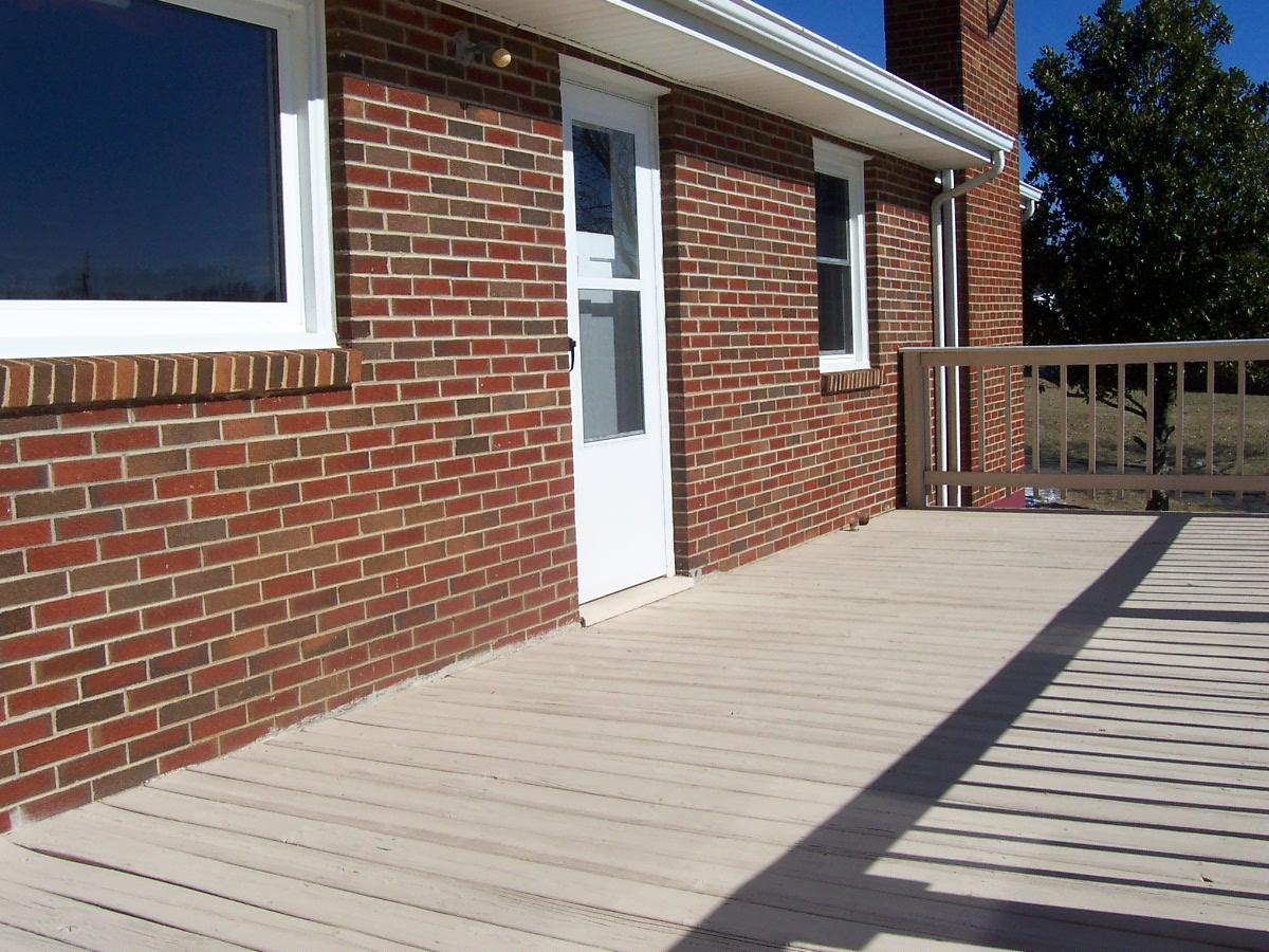 4217 Falling Creek Road Bedford, VA 24523 - Photo 13 of 15 Deck From Stairs