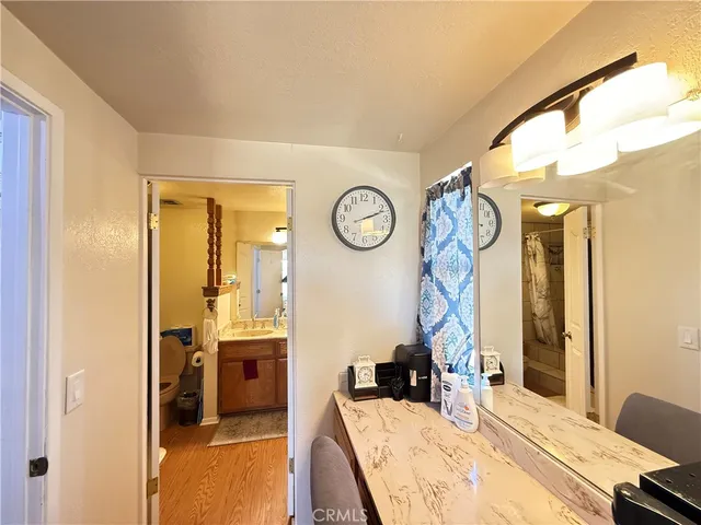 a very nice looking room with a large window