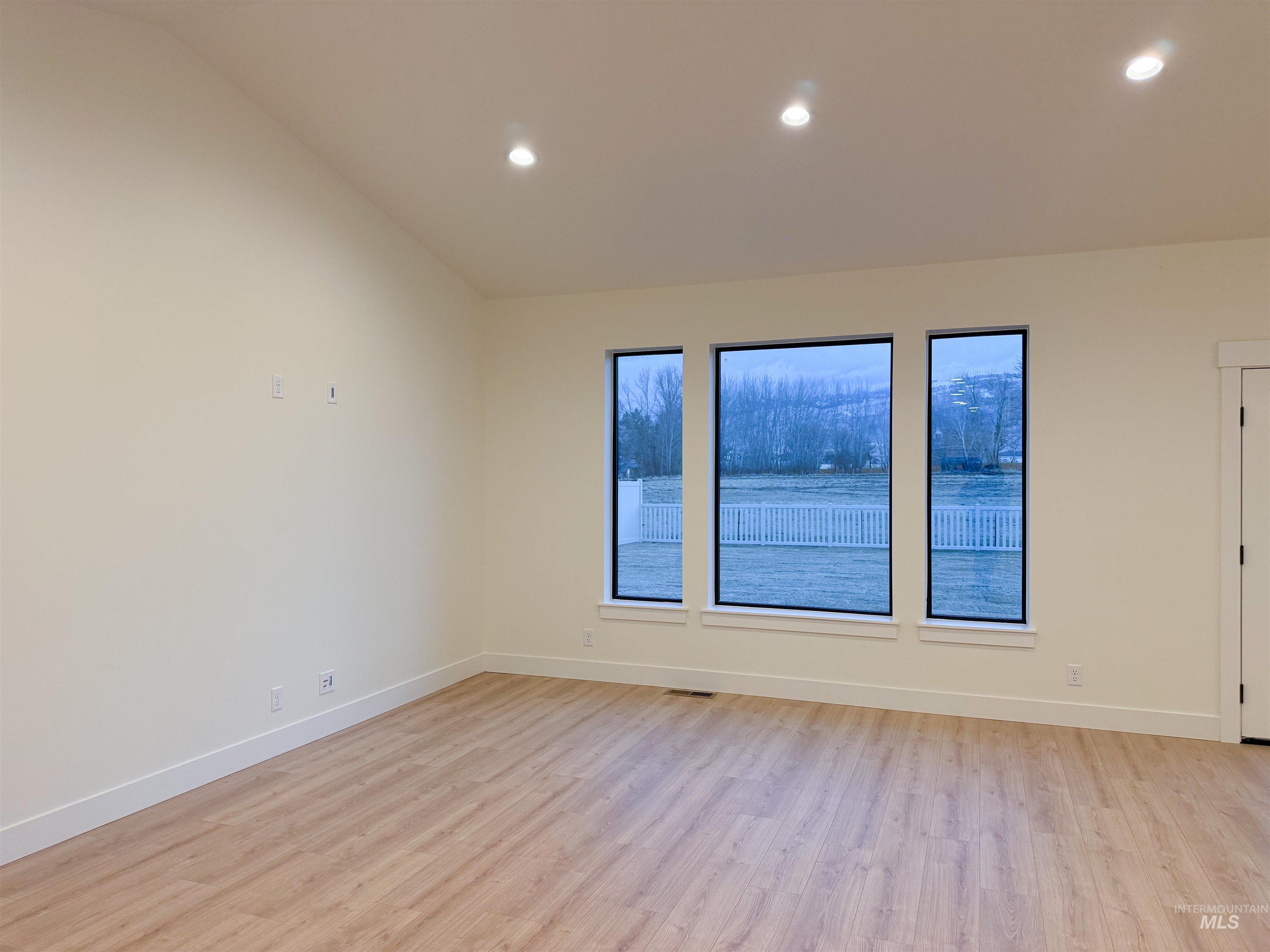245 Whitman Street Albion, ID 83311 - Photo 6 of 15 Spare room with light wood-style floors and recessed lighting