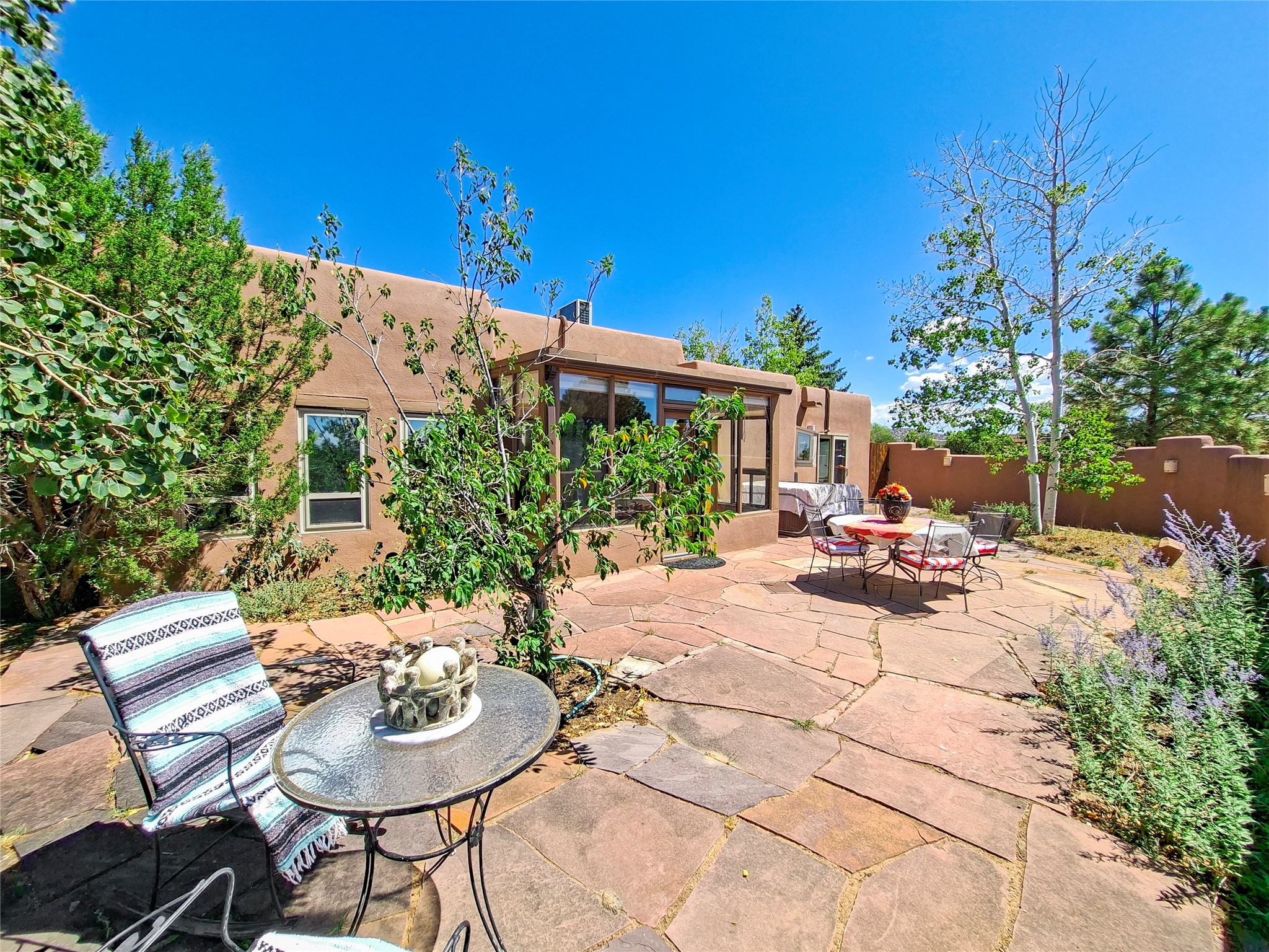 57 Verano Loop Santa Fe, NM 87508 - Photo 33 of 43 Spacious outdoor patio.