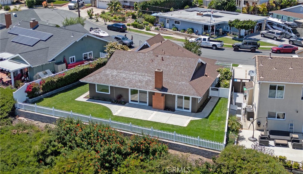 25276 Barque Way Dana Point, CA 92629 - Photo 56 of 61 an aerial view of a house with a garden