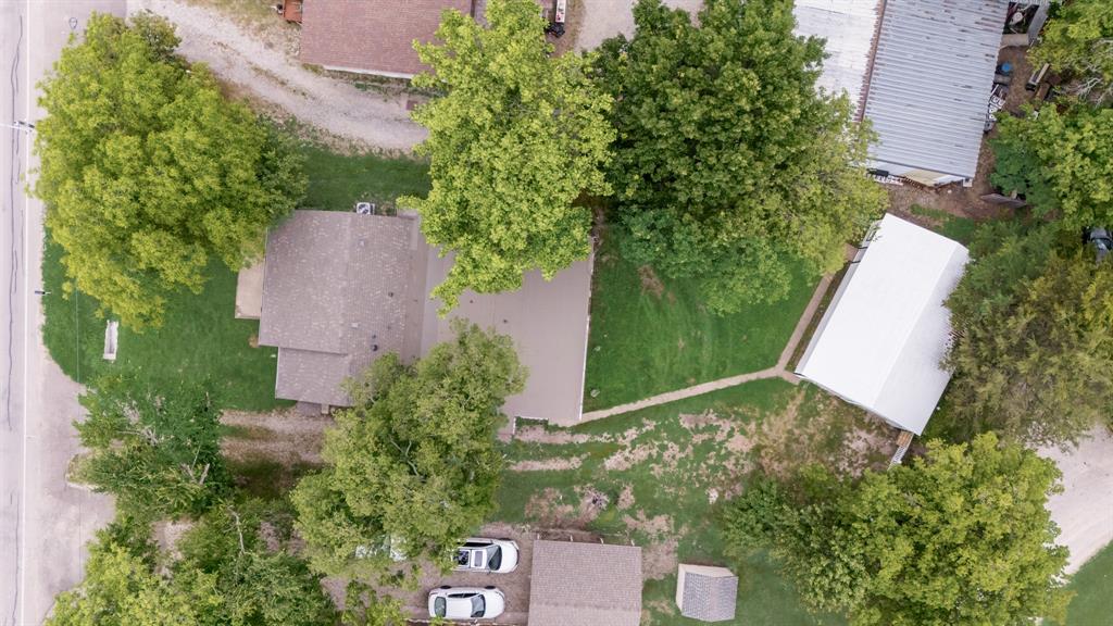 315 South Business Highway 78 Blue Ridge, TX 75424 - Photo 26 of 28 an aerial view of a house with a yard and garden