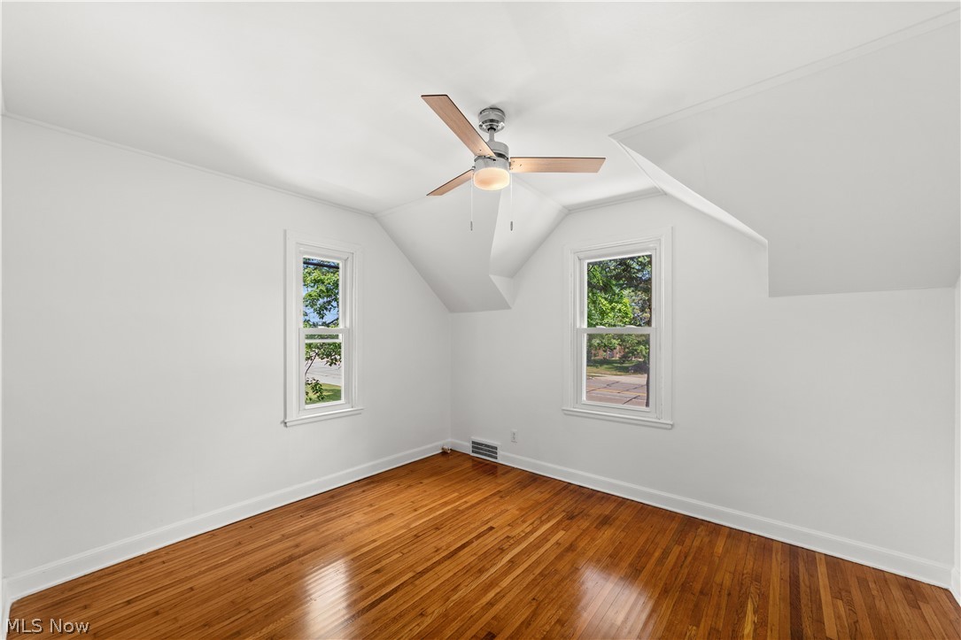 6444 Wilson Mills Road Cleveland, OH 44143 - Photo 15 of 29 2nd floor Bedroom with Hardwood Floors and Freshly Painted !1 of 3 Bedrooms.