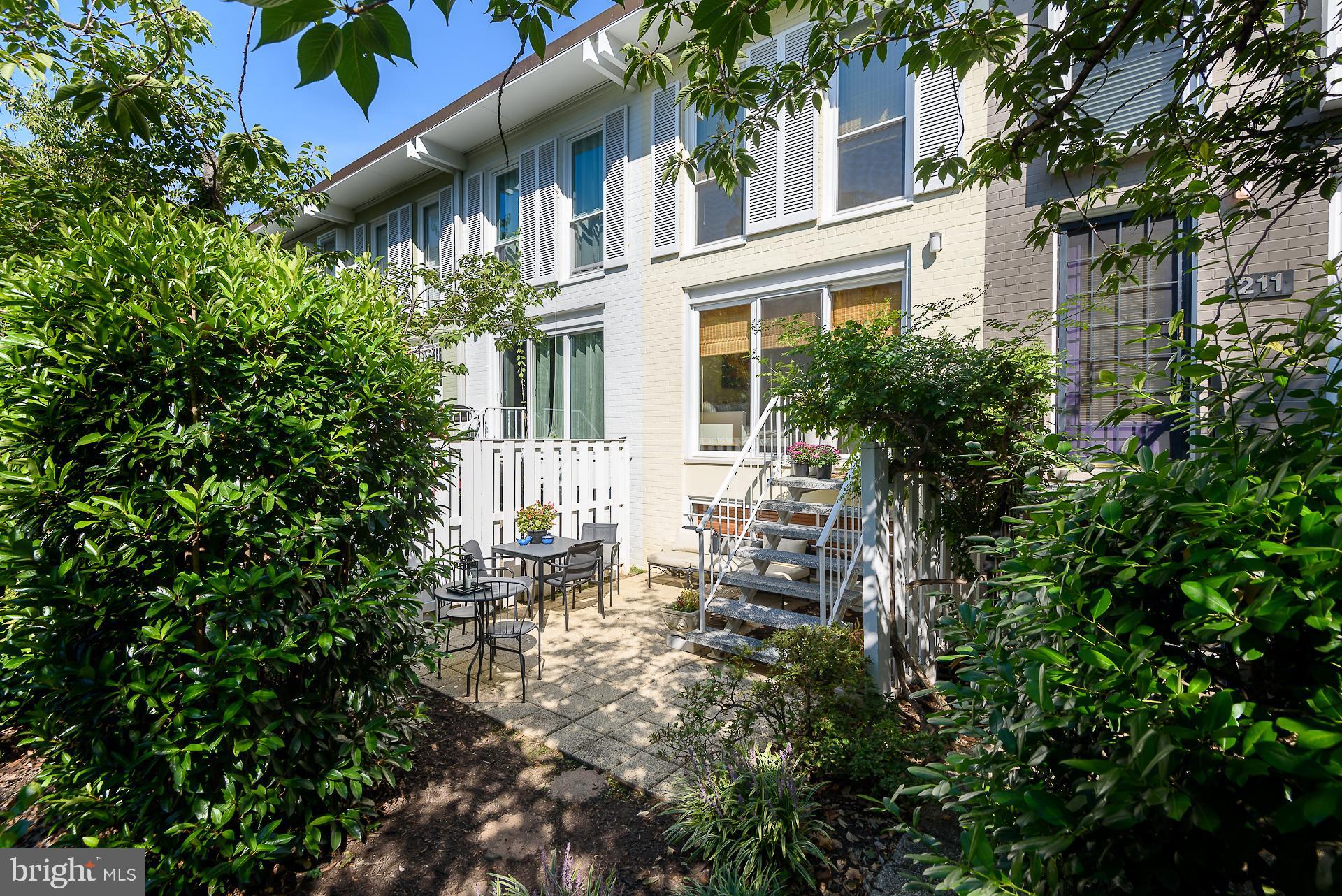 213 G Street Southwest, Unit 132 Washington, DC 20024 - Photo 26 of 27 Serene rear patio