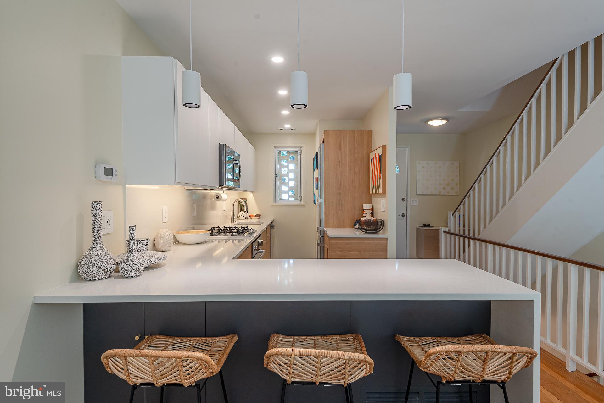 213 G Street Southwest, Unit 132 Washington, DC 20024 - Photo 8 of 27 Breakast counter with storage