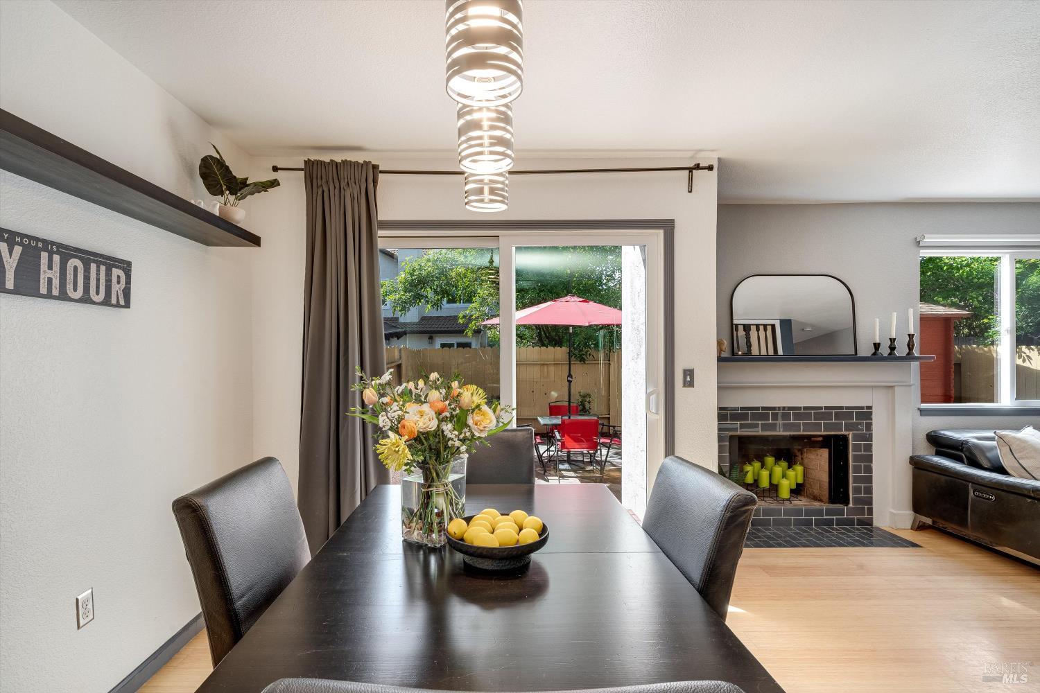 30 Fredrick Drive Rohnert Park, CA 94928 - Photo 13 of 41 Dining area with sliding glass door to backyard patio
