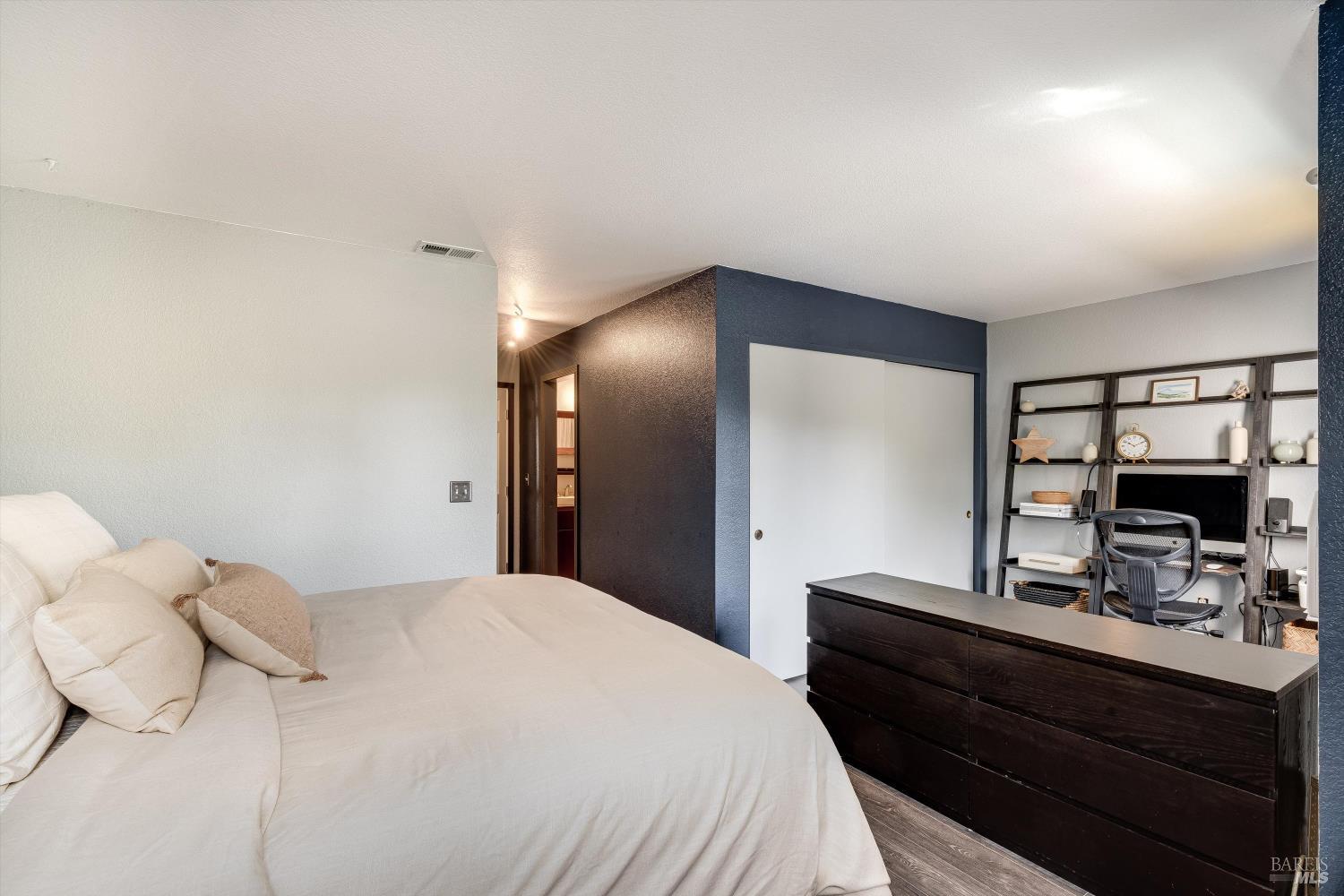 30 Fredrick Drive Rohnert Park, CA 94928 - Photo 26 of 41 Primary bedroom with dedicated workspace and storage