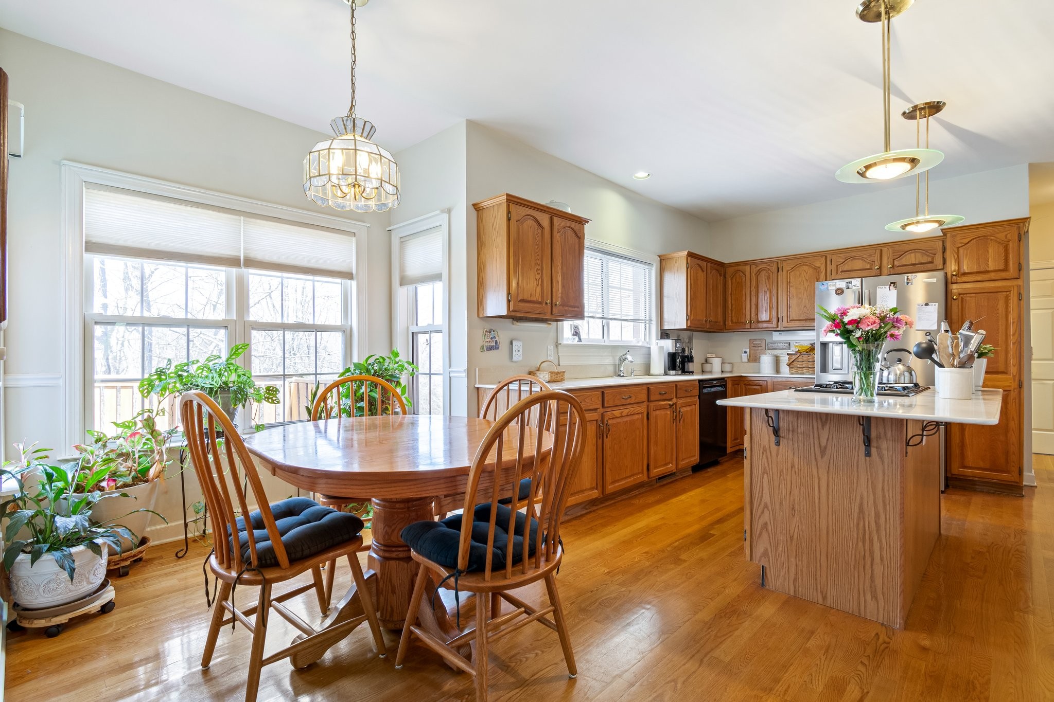 4259 Warren Road Franklin, TN 37067 - Photo 23 of 53 a view of a dining room with furniture window and wooden floor