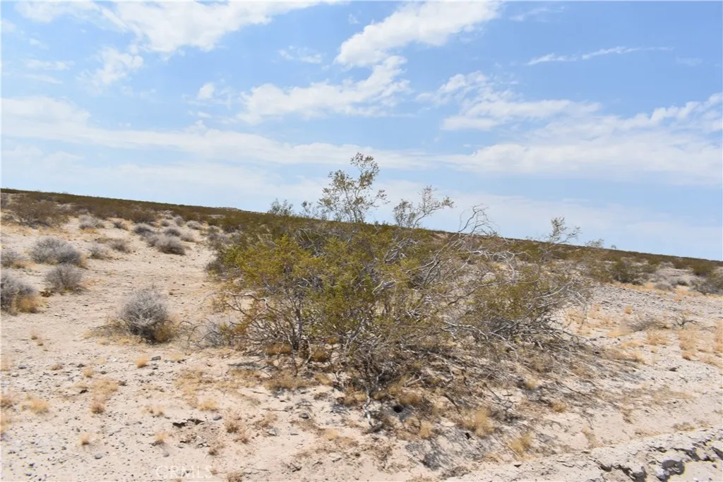0 Helendale Road Victorville, CA 92392 - Photo 5 of 5 a view of a dry yard with wooden fence