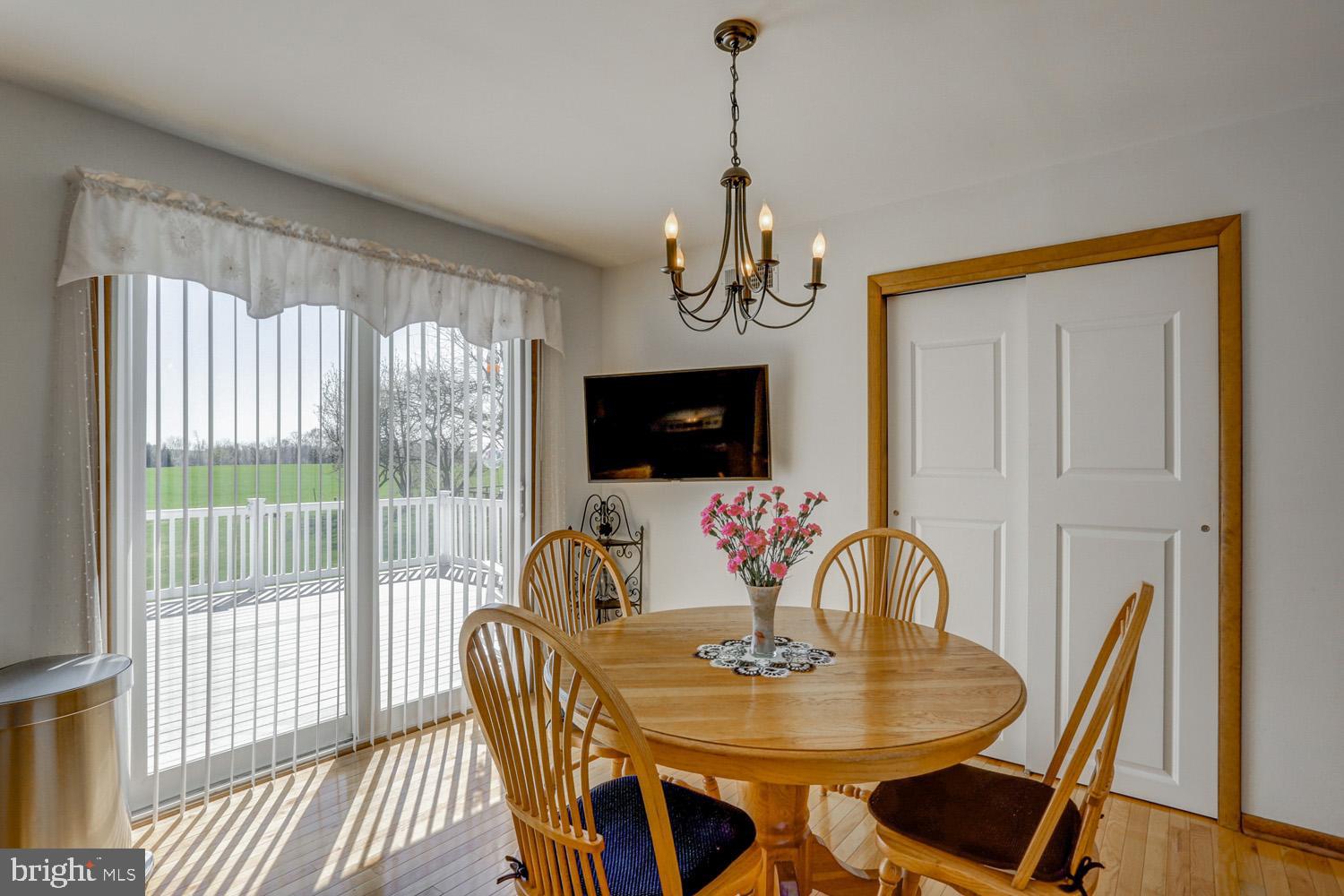 31 Trail Road South Elizabethtown, PA 17022 - Photo 10 of 40 a view of a dining room with furniture wooden floor and chandelier