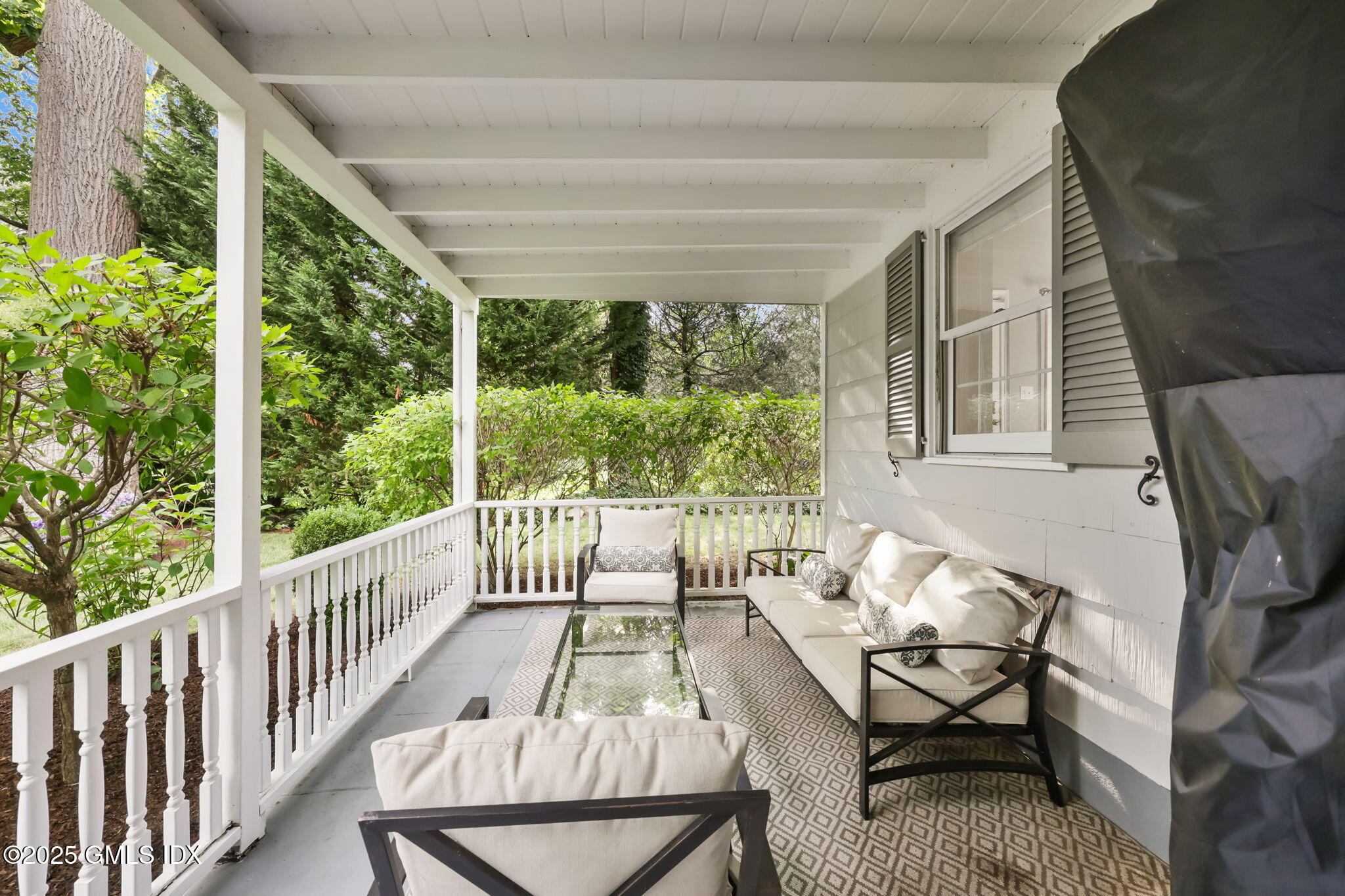 119 Hendrie Avenue Riverside, CT 06878 - Photo 4 of 7 a view of balcony with furniture