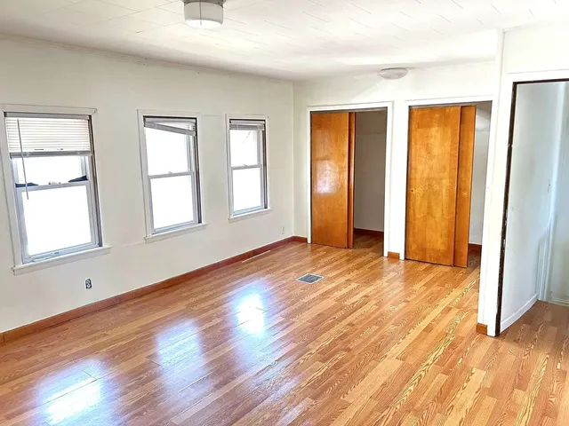 a view of wooden floor in a room