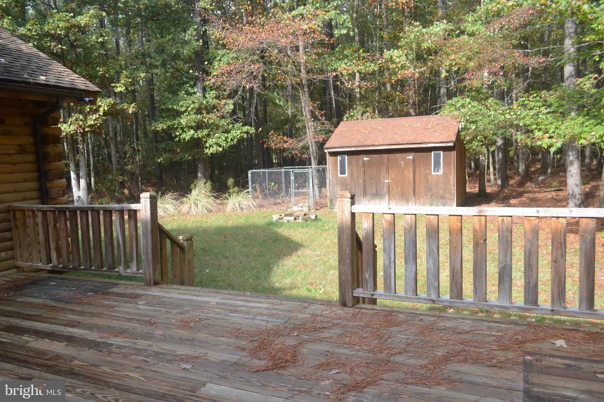 23950 Mt Pleasant Road St. Michaels, MD 21663 - Photo 6 of 38 View of the storage shed and kennel from the deck