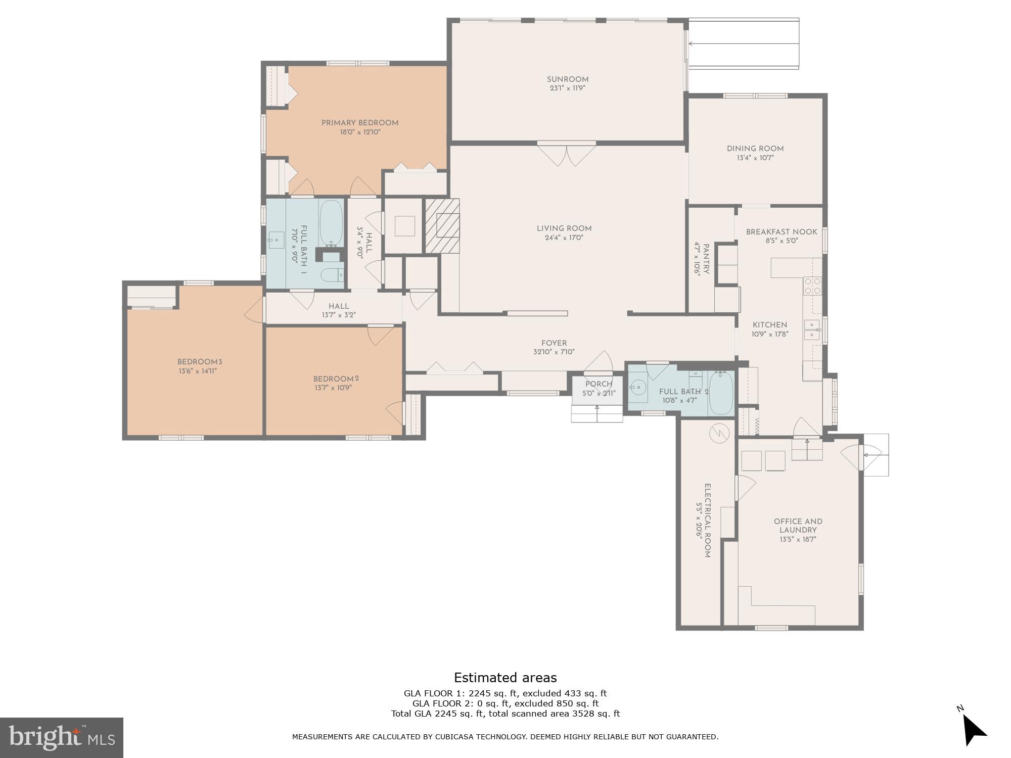 8430 Jacobs Road Severn, MD 21144 - Photo 36 of 37 Floor Plan