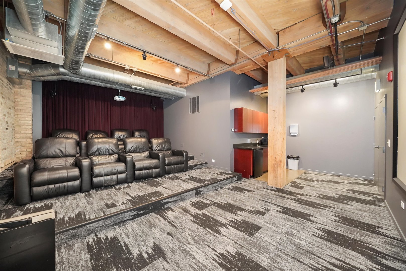 Undisclosed Address Chicago, IL 60607 - Photo 27 of 34 a view of a couch in the balcony