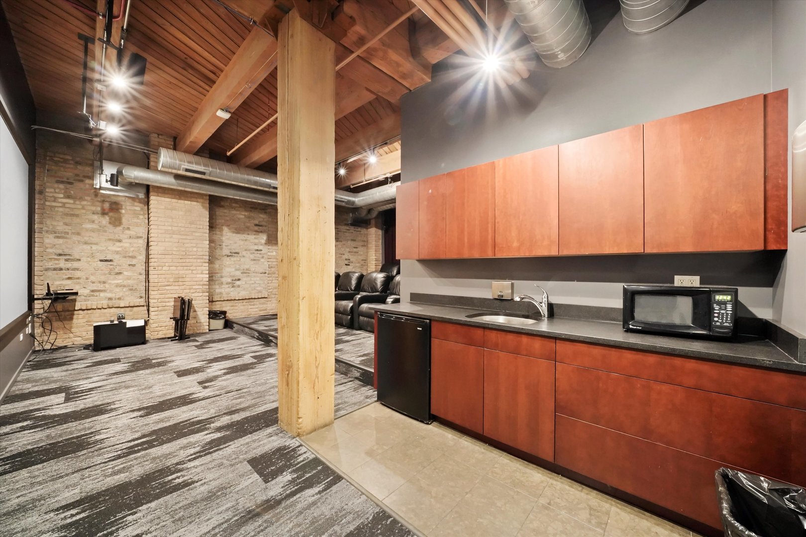 Undisclosed Address Chicago, IL 60607 - Photo 28 of 34 a view of a kitchen with a sink and cabinets